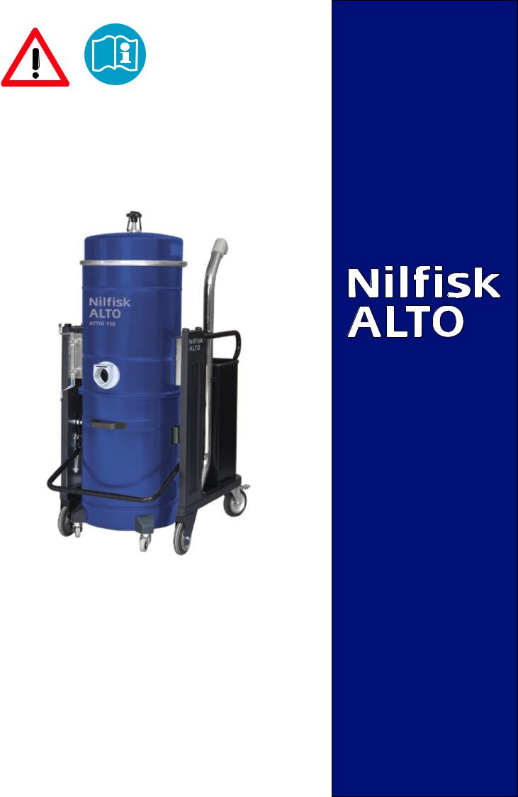 Nilfisk ATTIX 150, ATTIX 140 OPERATING INSTRUCTIONS