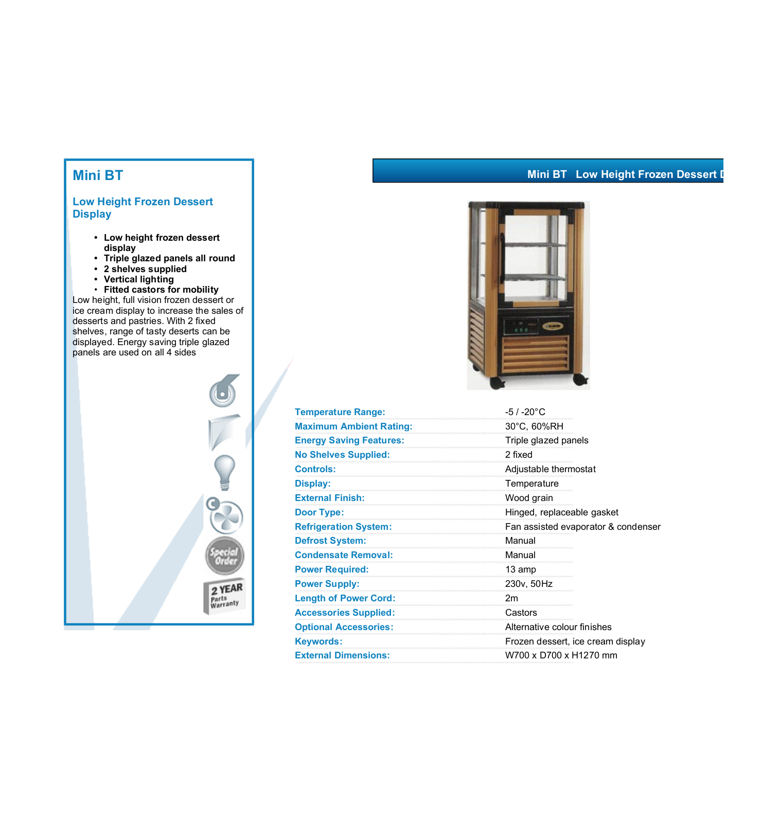 Valera MINI BT DATASHEET