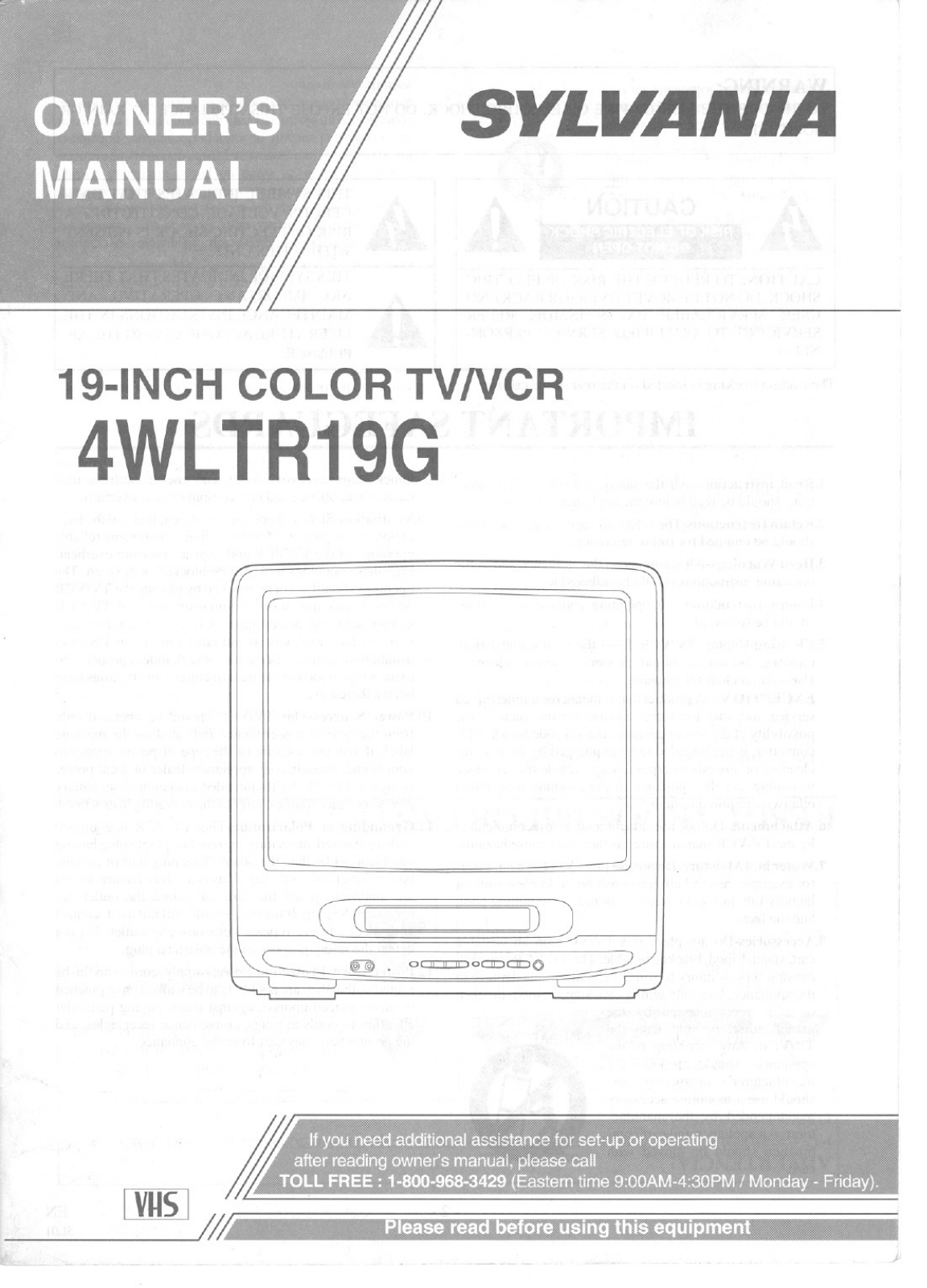 Funai 4WLTR19G User Manual