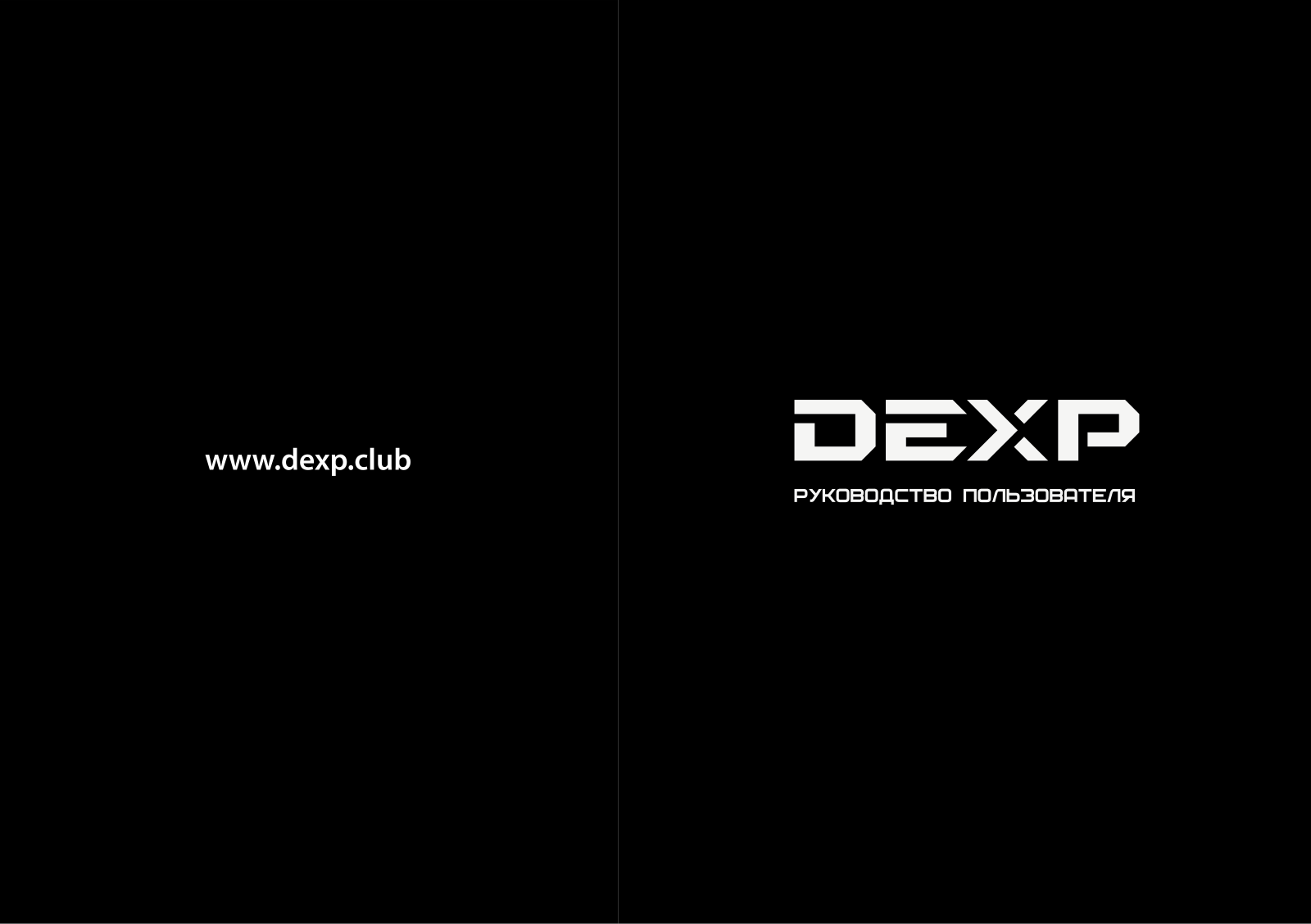 Dexp RV1000HD User Manual