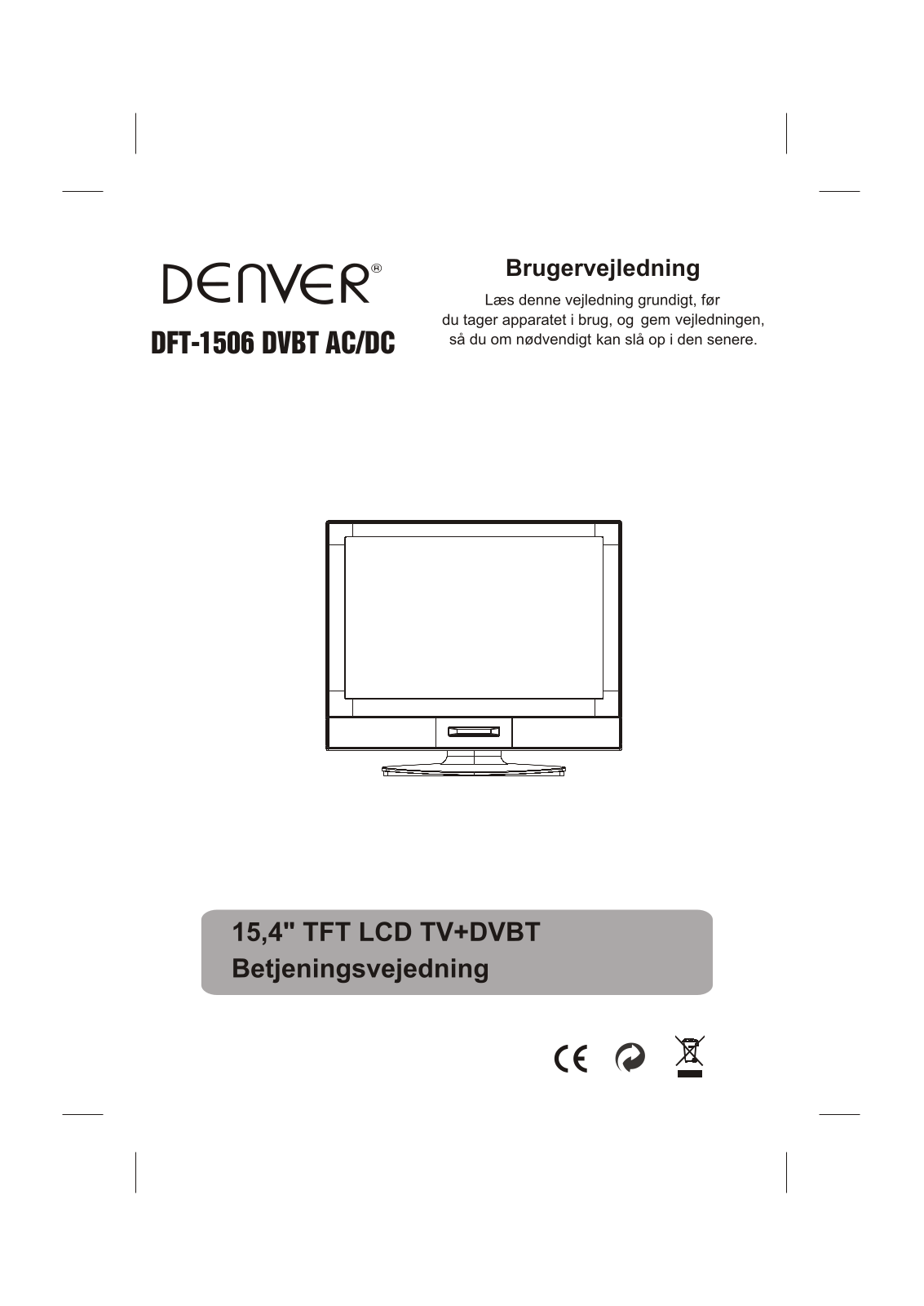 Denver DFT-1506DVBT User Manual