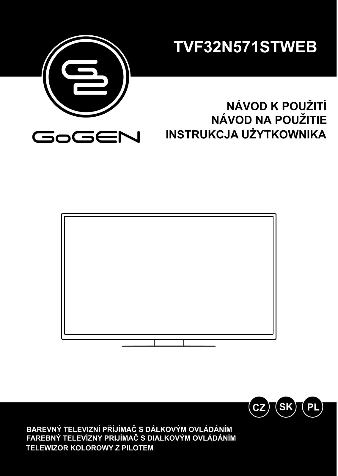 GoGEN TVF 32N571 STWEB User Manual