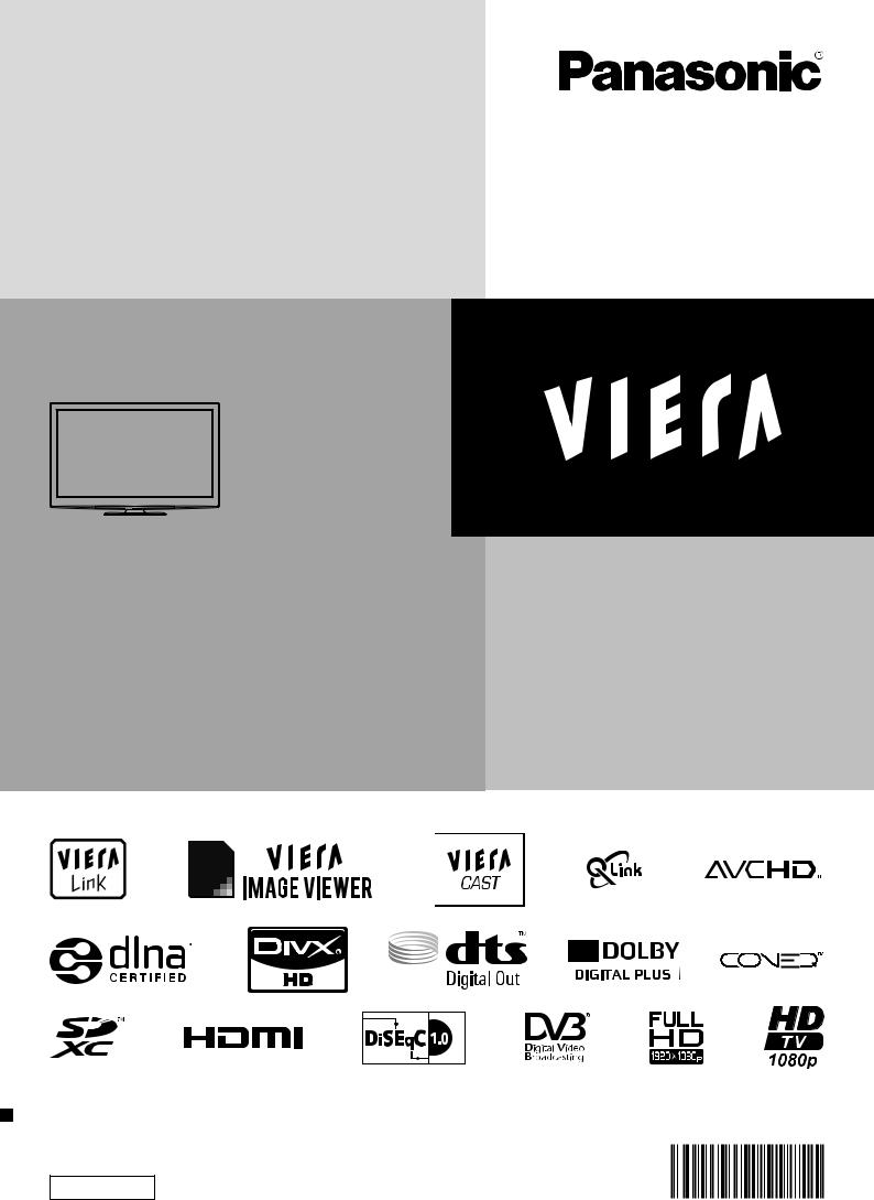 PANASONIC TXP42GW20, TXP46GW20, TXP50GW20 User Manual