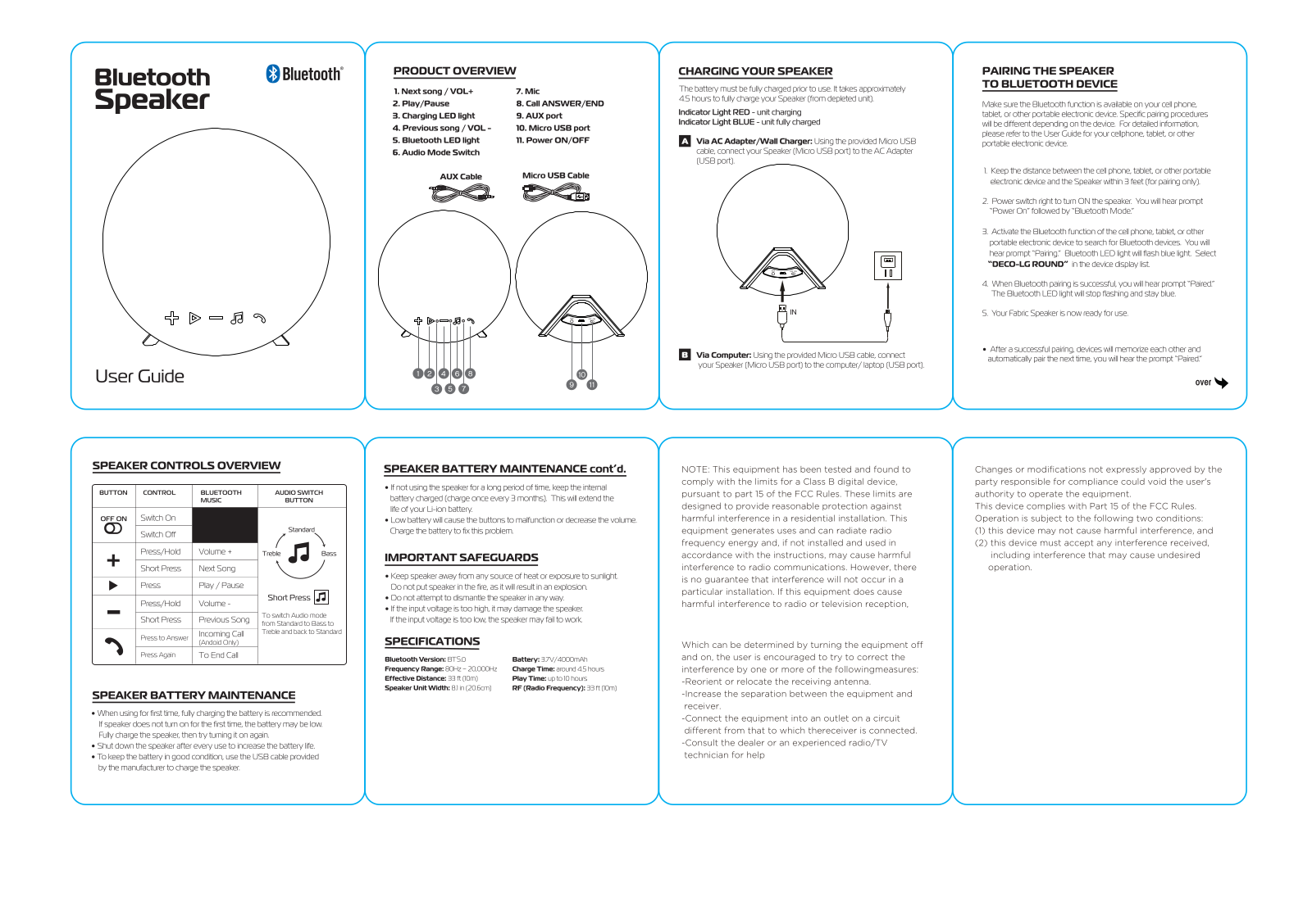 My Music Group B102 User Manual