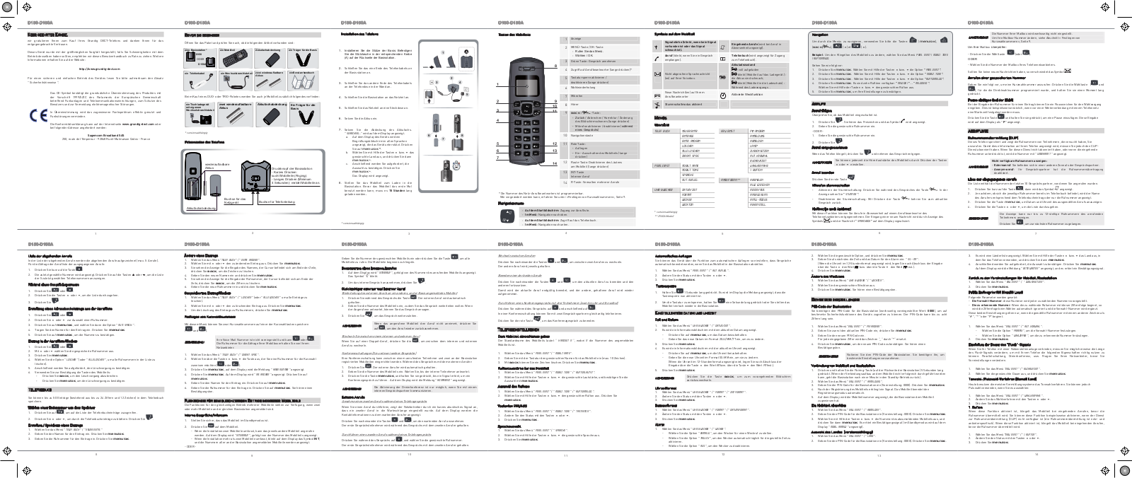 Grundig D150A, D150 User Manual