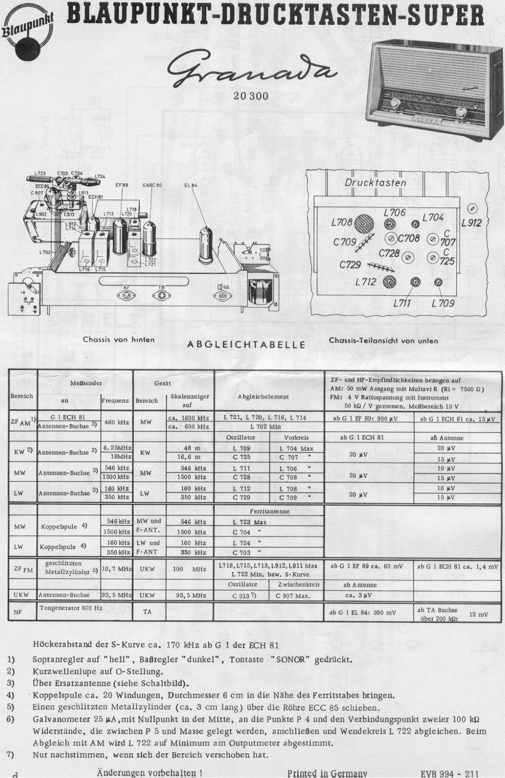 Blaupunkt 20300 schematic