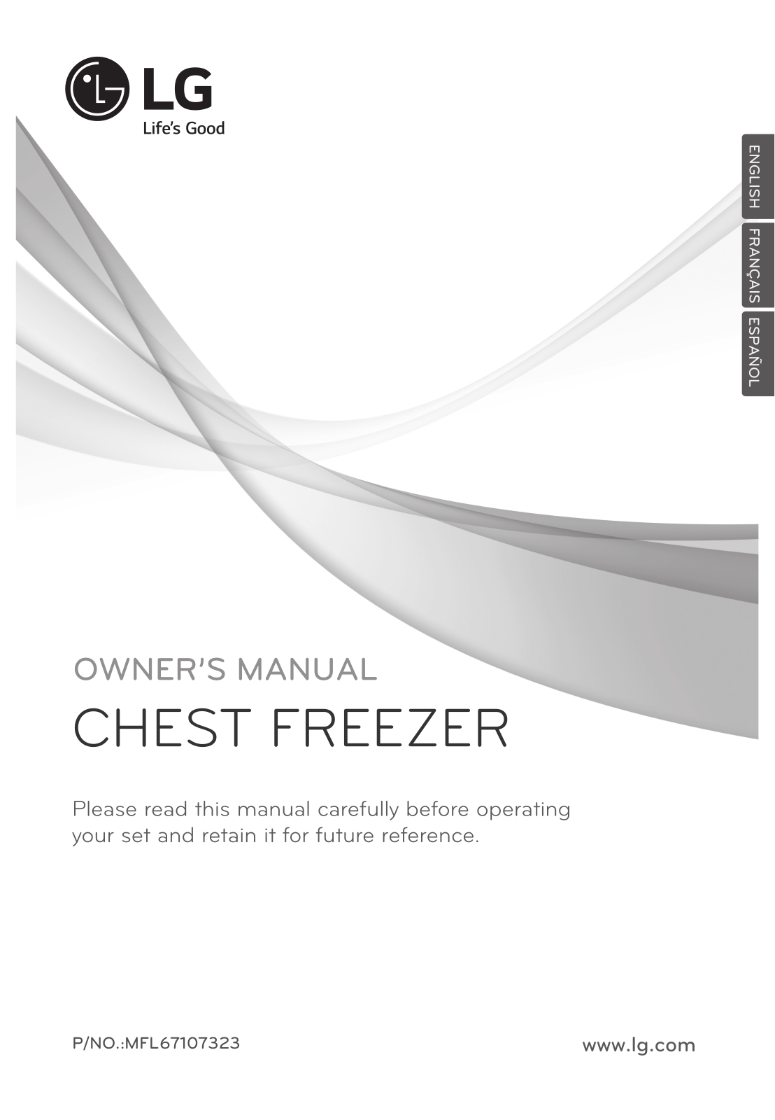 LG GC34BPW Owner's Manual