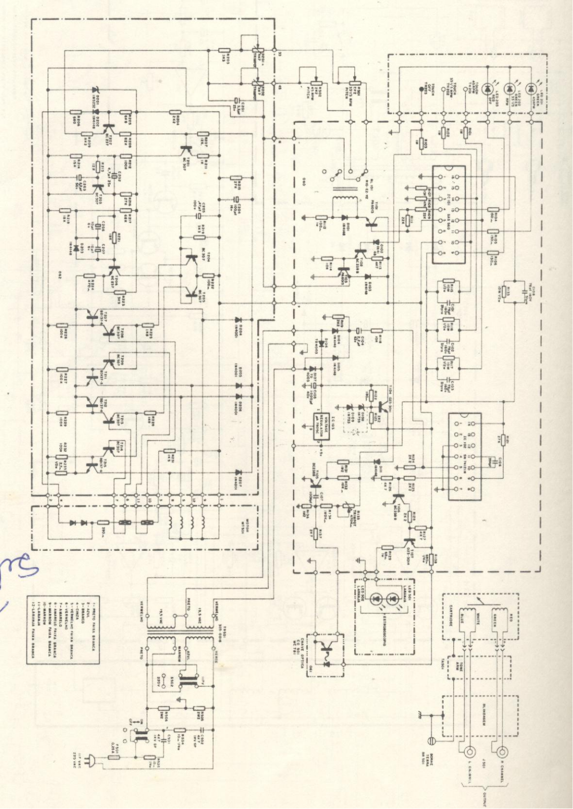 Polyvox TD-5000 II Schematic - ManualMachine.com