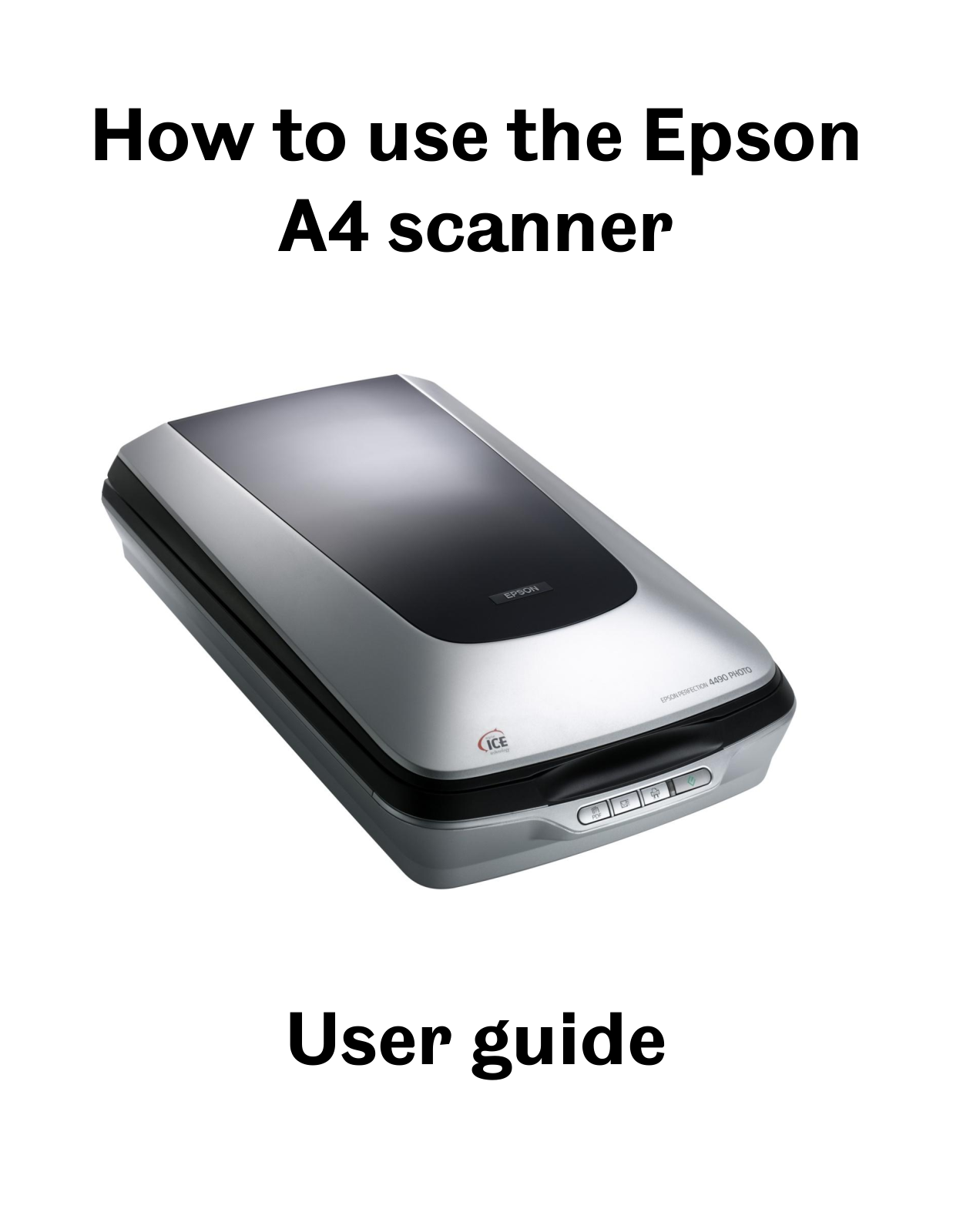 Epson A4 User Manual