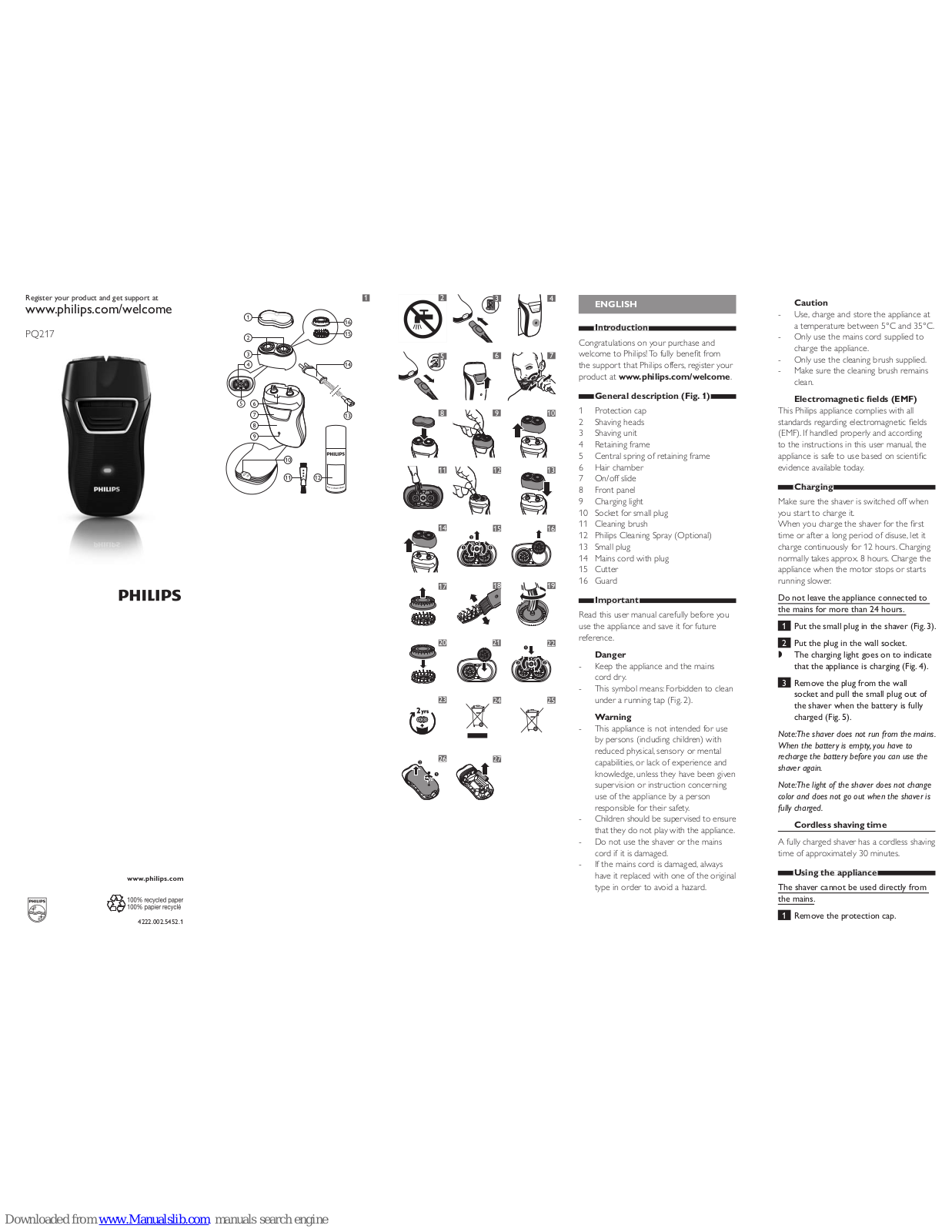 Philips PQ217 User Manual - ManualMachine.com