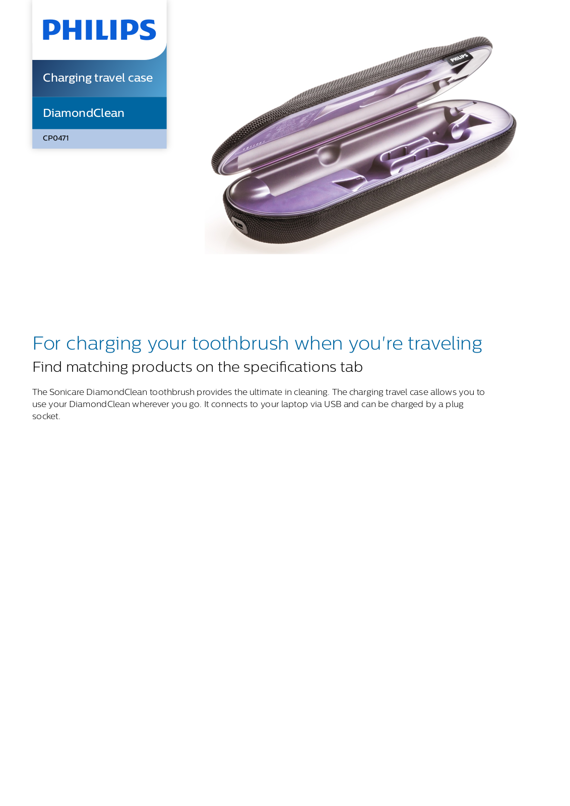 Philips CP0471/01 leaflet - ManualMachine.com