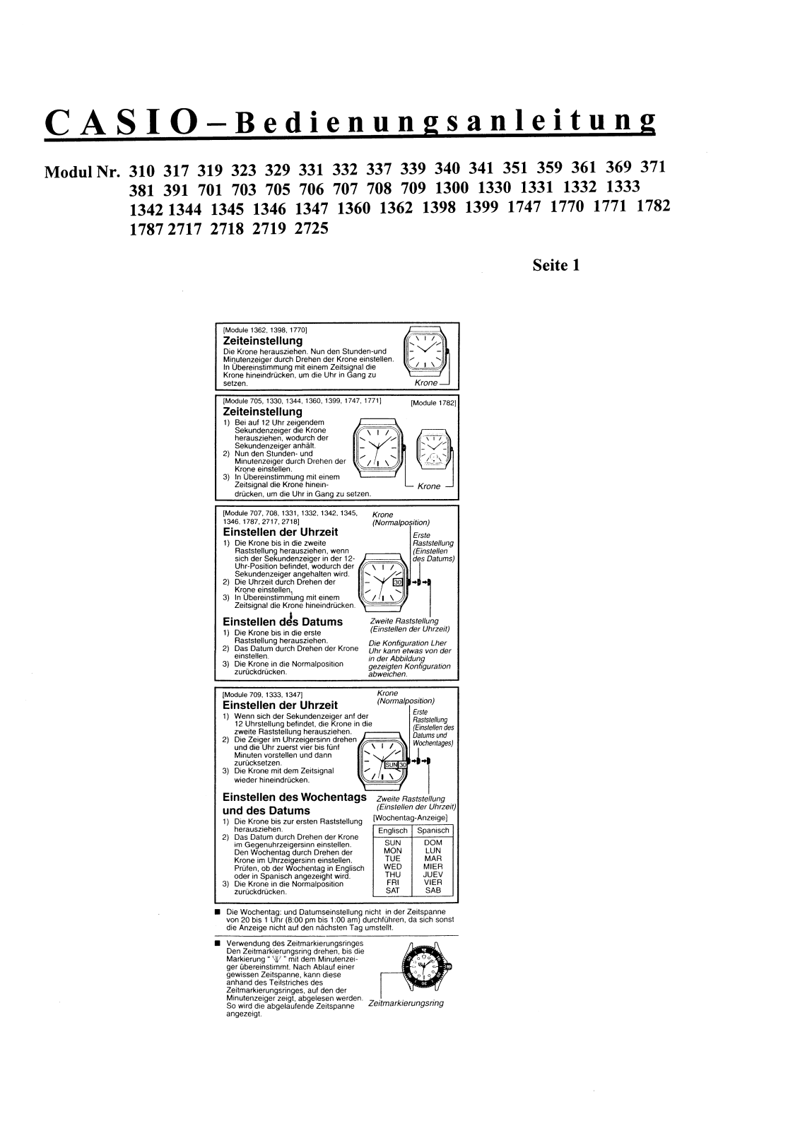 CASIO LTP-1310PD-2BVEF User Manual