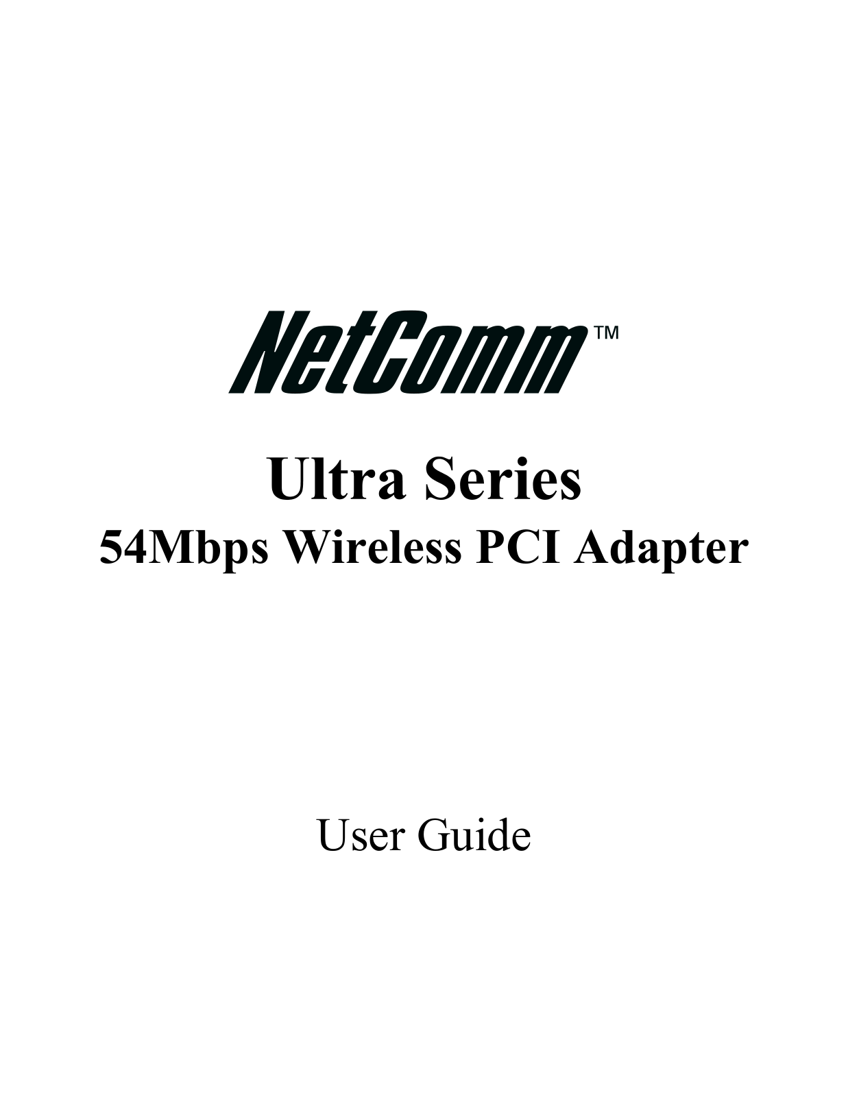 NetComm NP542 User Manual