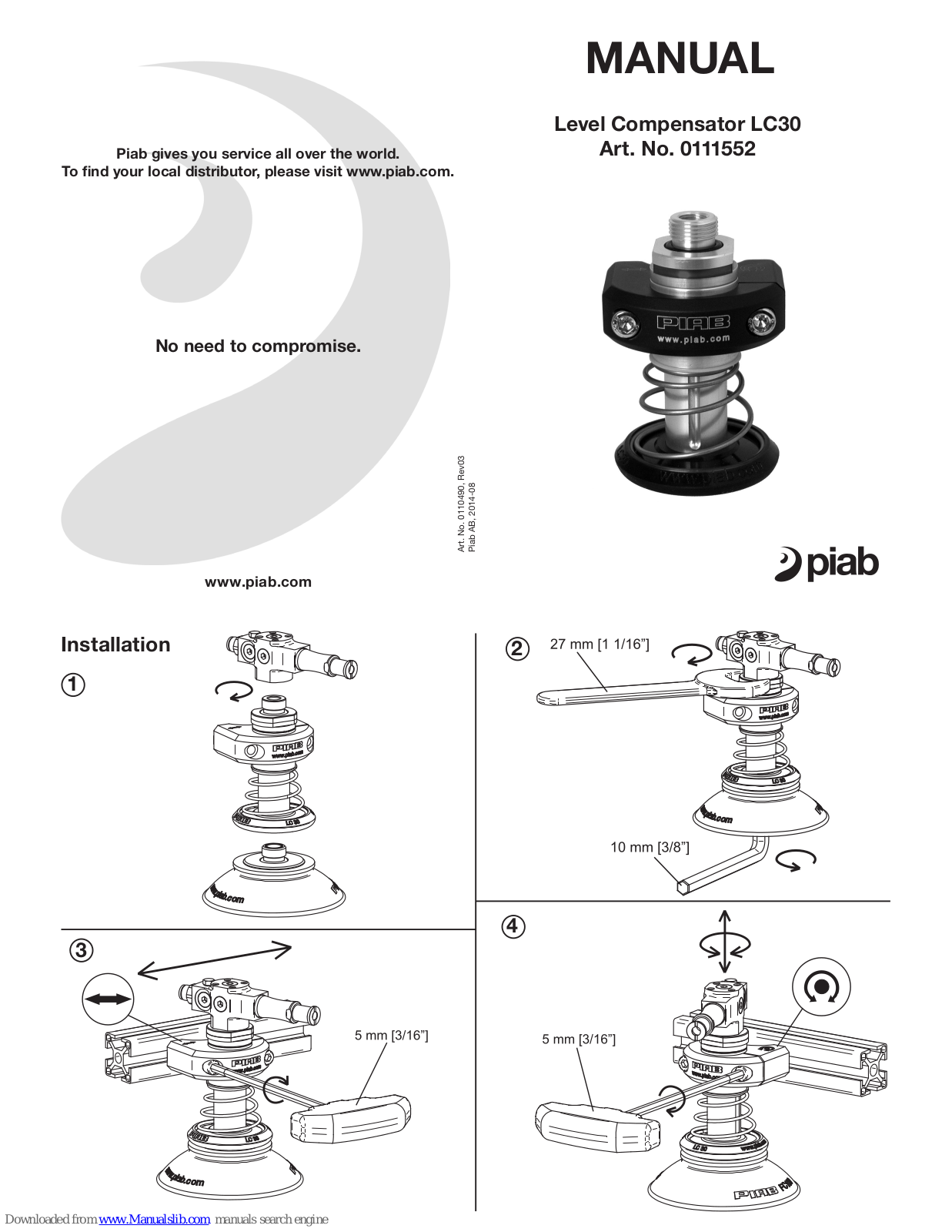 PIAB LC30 User Manual - ManualMachine.com