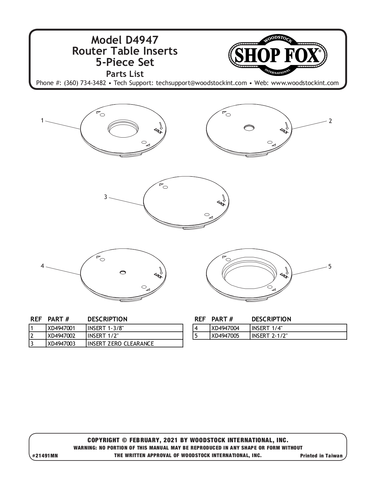 Shop Fox D4947 User guide - ManualMachine.com