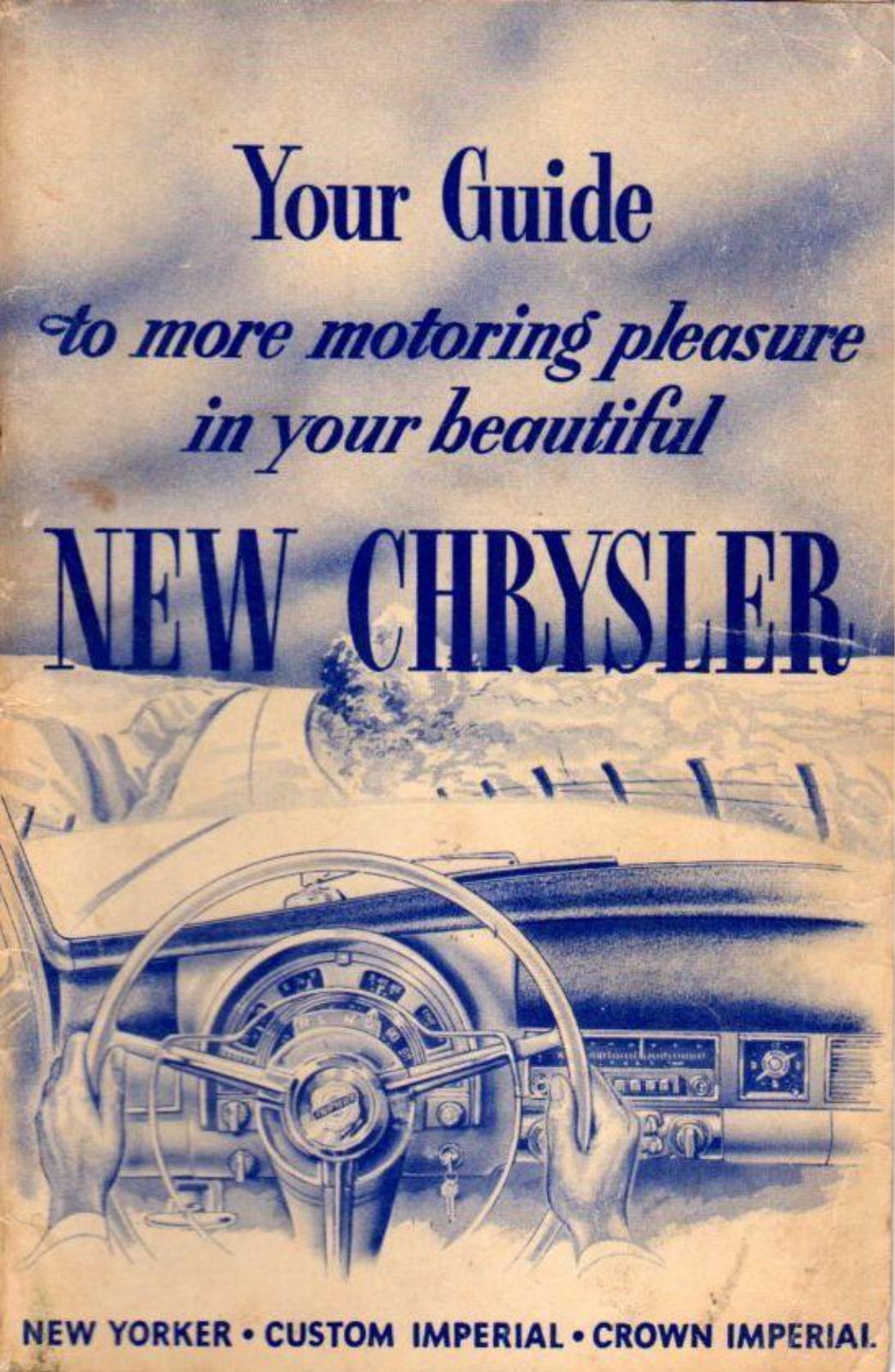 Chrysler 1953 Operating Instructions