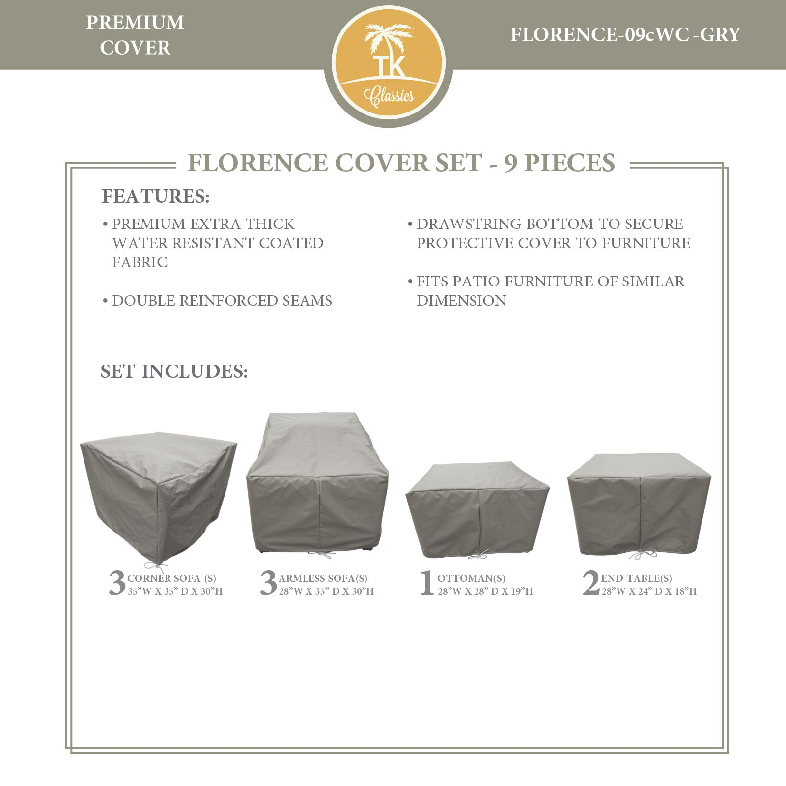 TK Classics SBQH1846 Specifications - ManualMachine.com