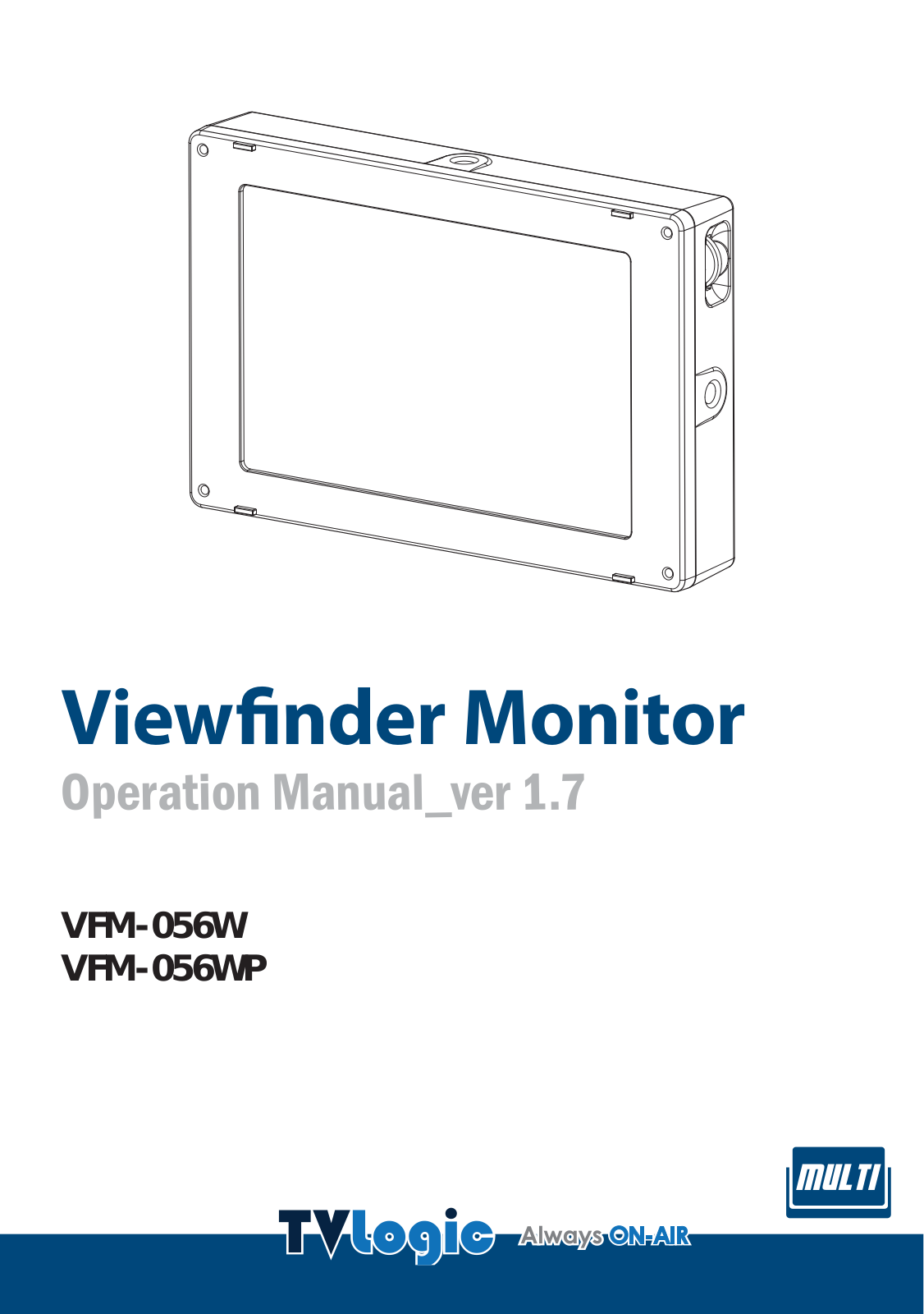 TVLogic VFM-056WP User manual