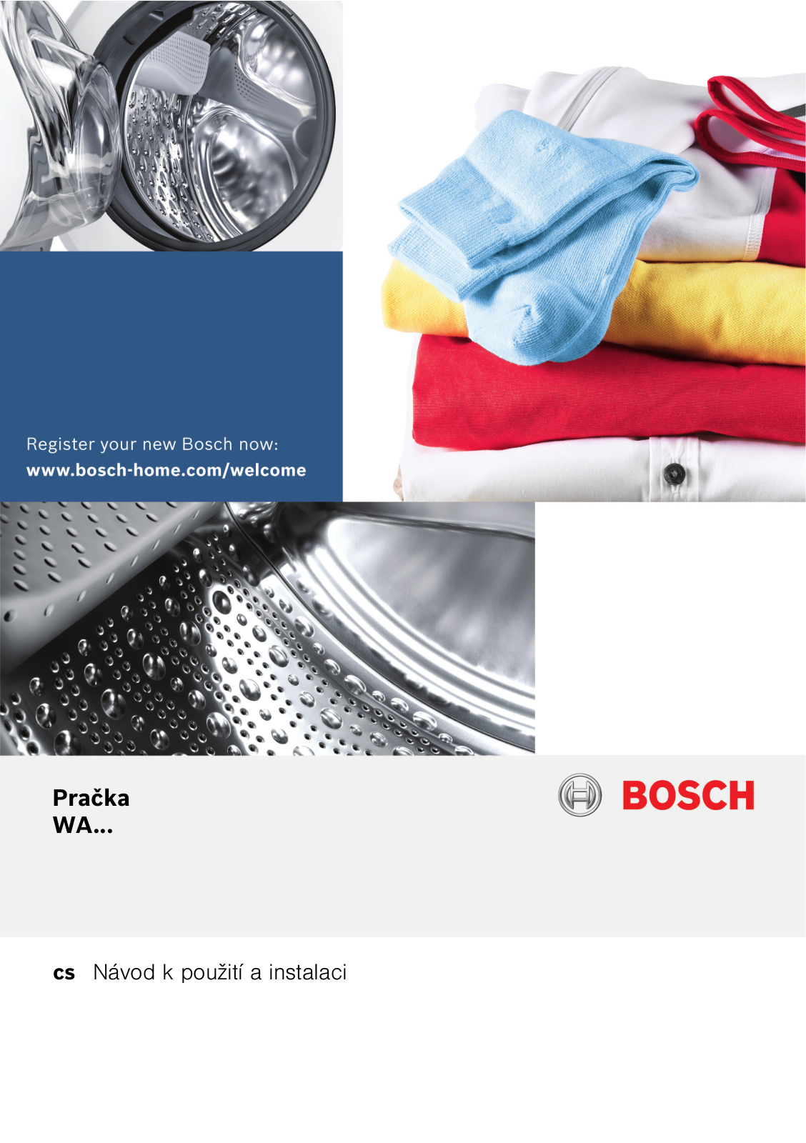 Bosch WAT28460CS User Manual