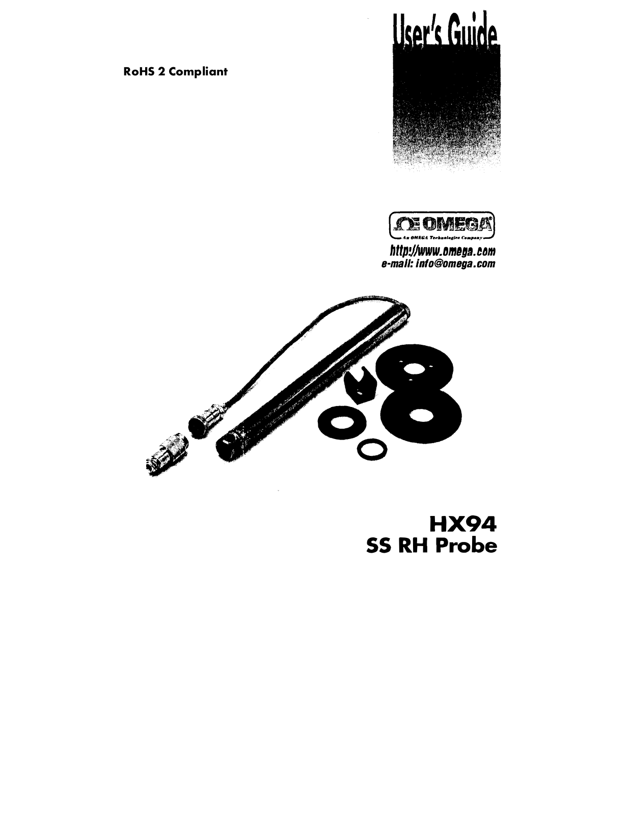 Omega HX94 User guide - ManualMachine.com