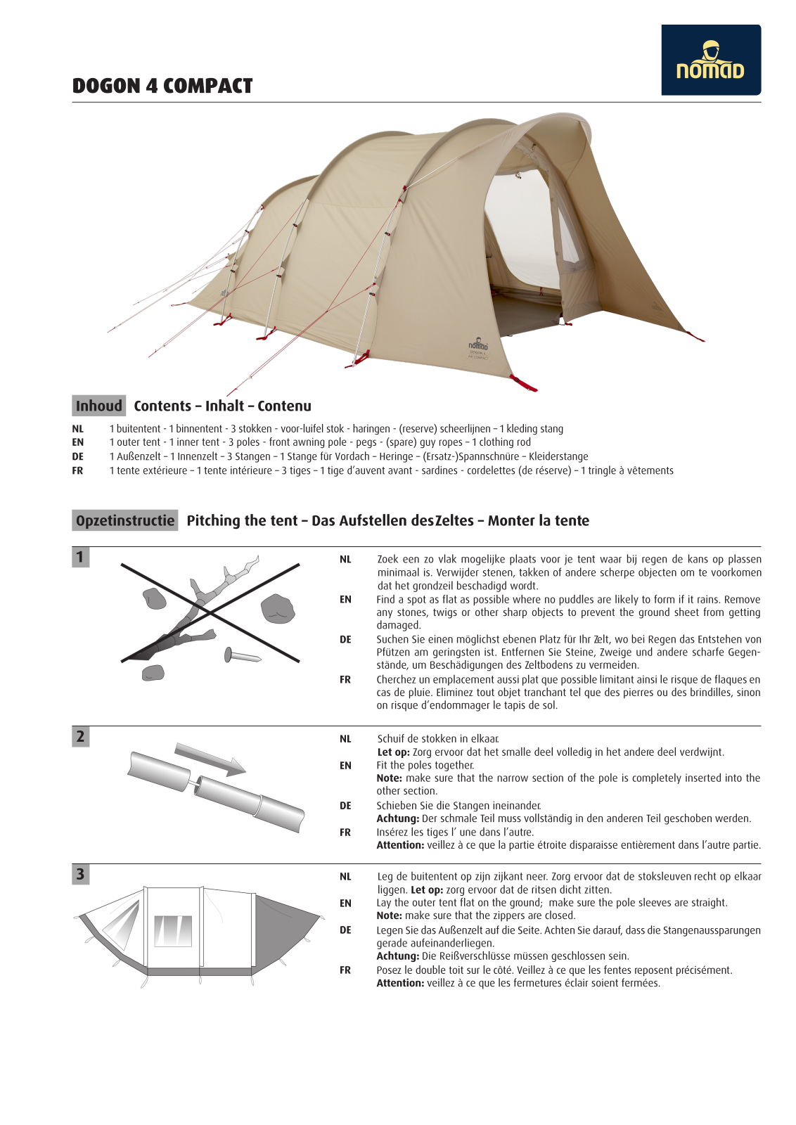 Nomad Dogon 3 Compact User guide - ManualMachine.com