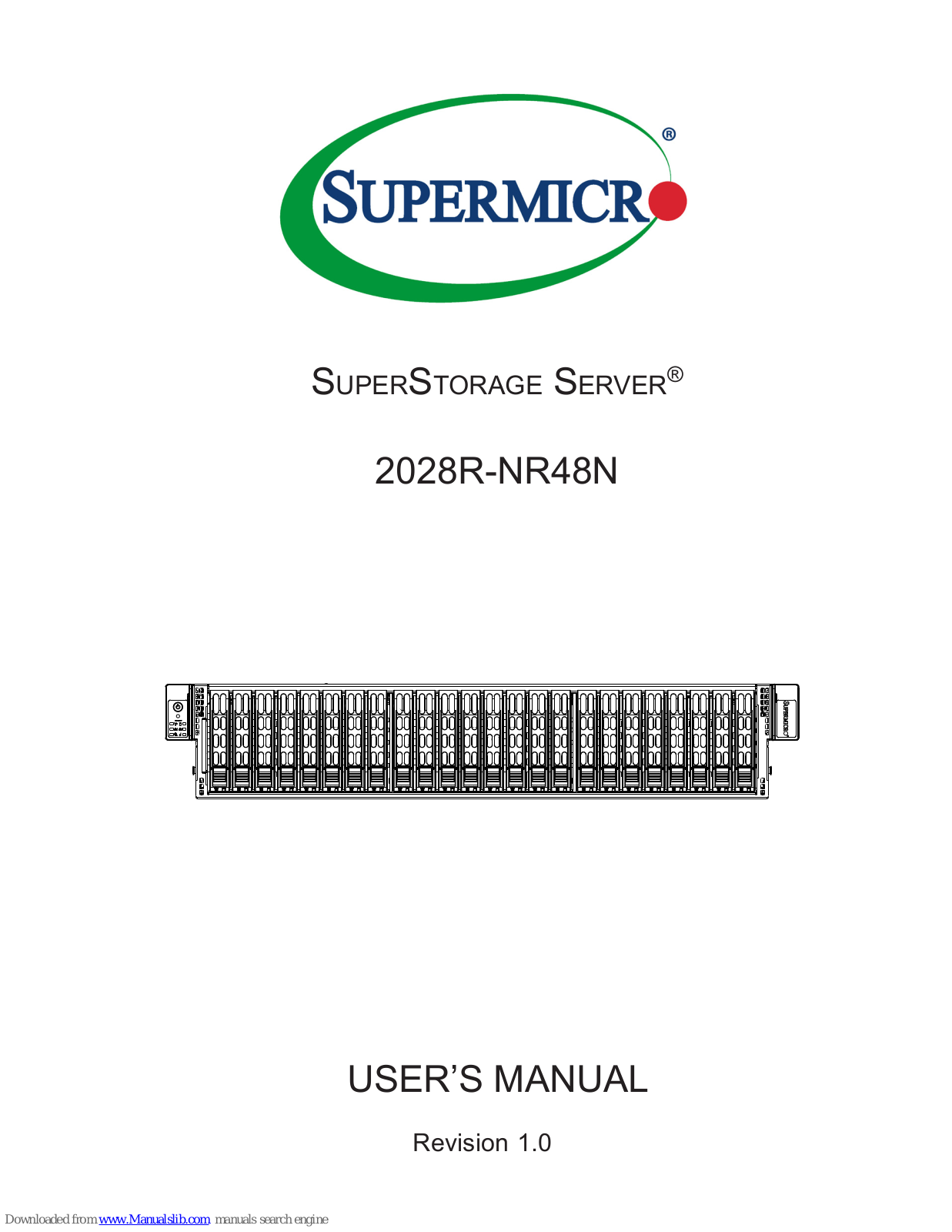 Supermicro SuperStorage Server 2028R-NR48N User Manual