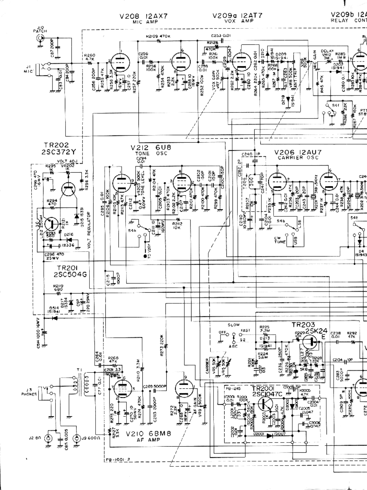 Yaesu FTdx401 Schematic