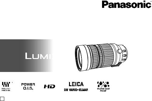 Panasonic HRS100400 User Manual