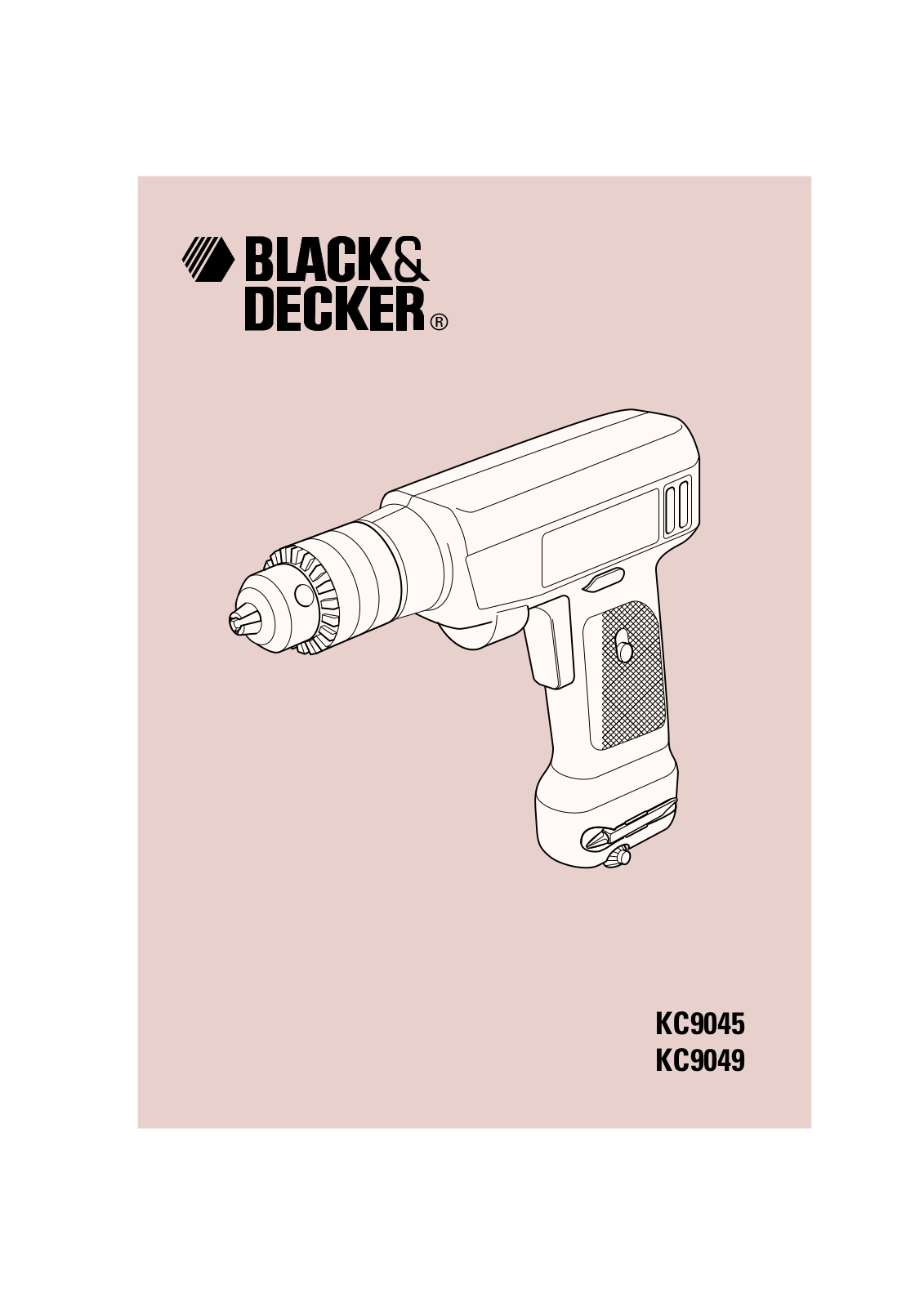 Black & Decker Kc9049 Instruction Manual