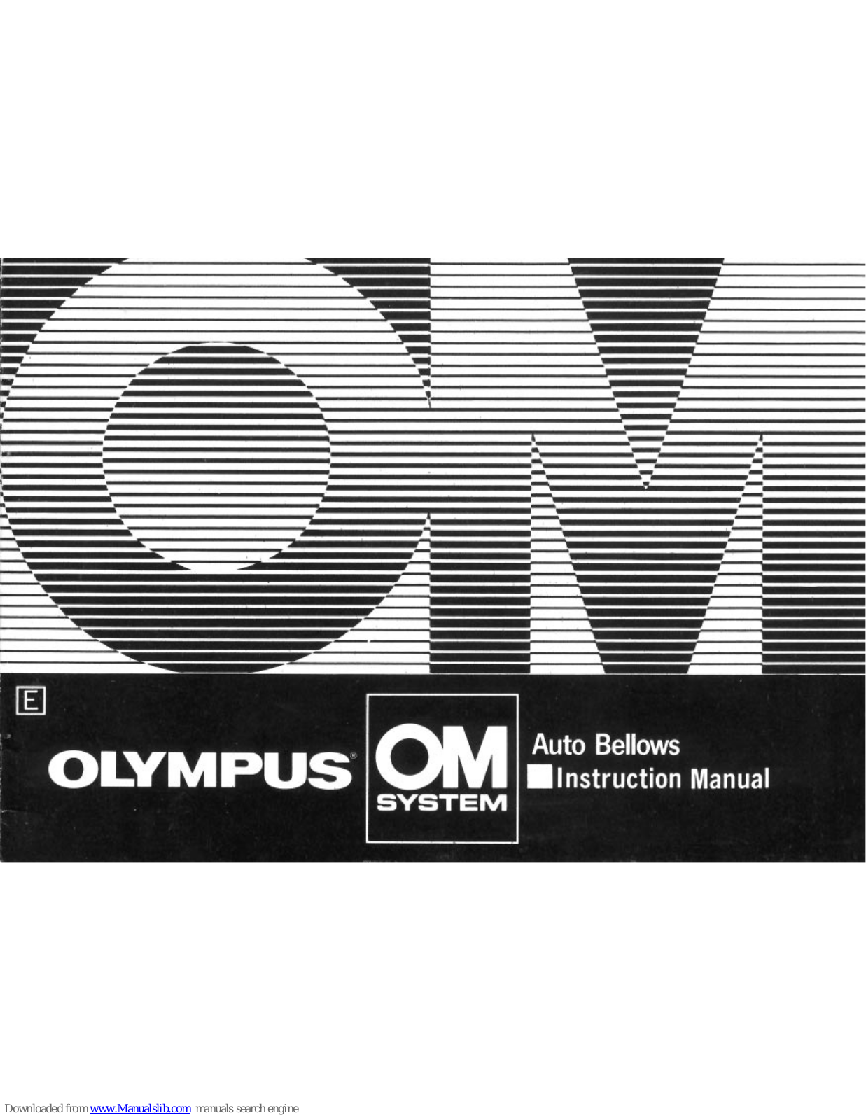 Olympus OM Instruction Manual