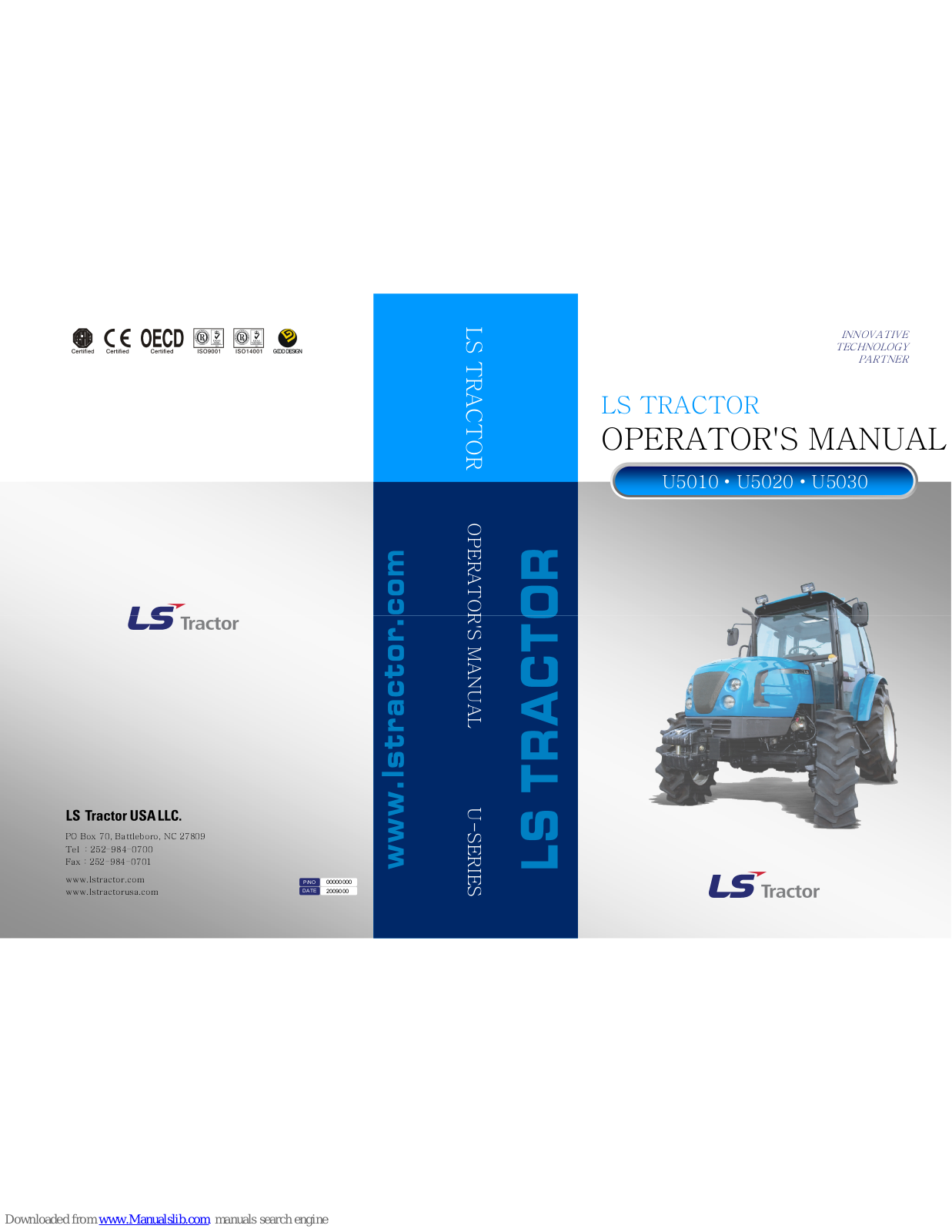 LS U5010, U5020, U5030 Operator's Manual - ManualMachine.com