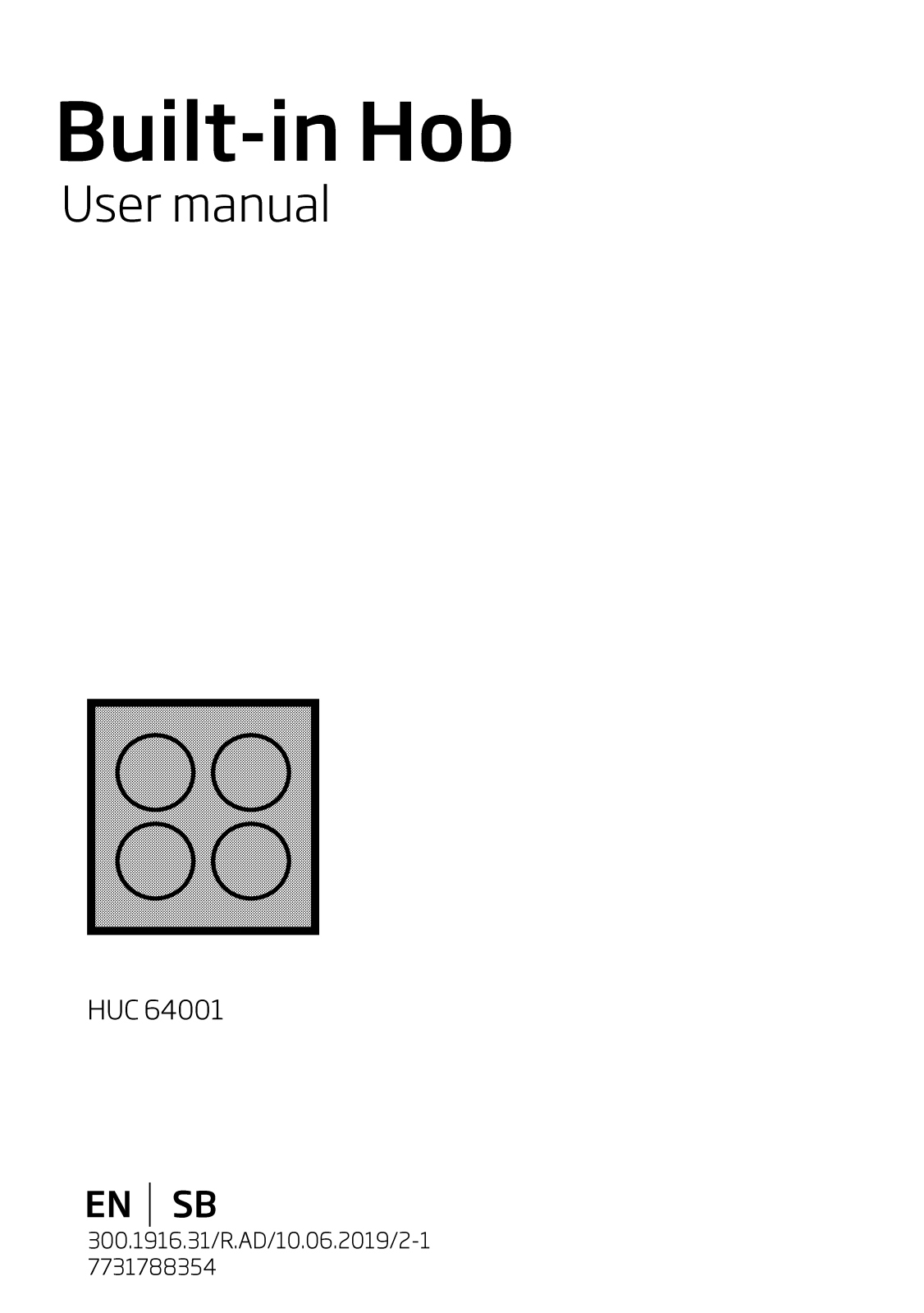 Beko HUC64001 User manual