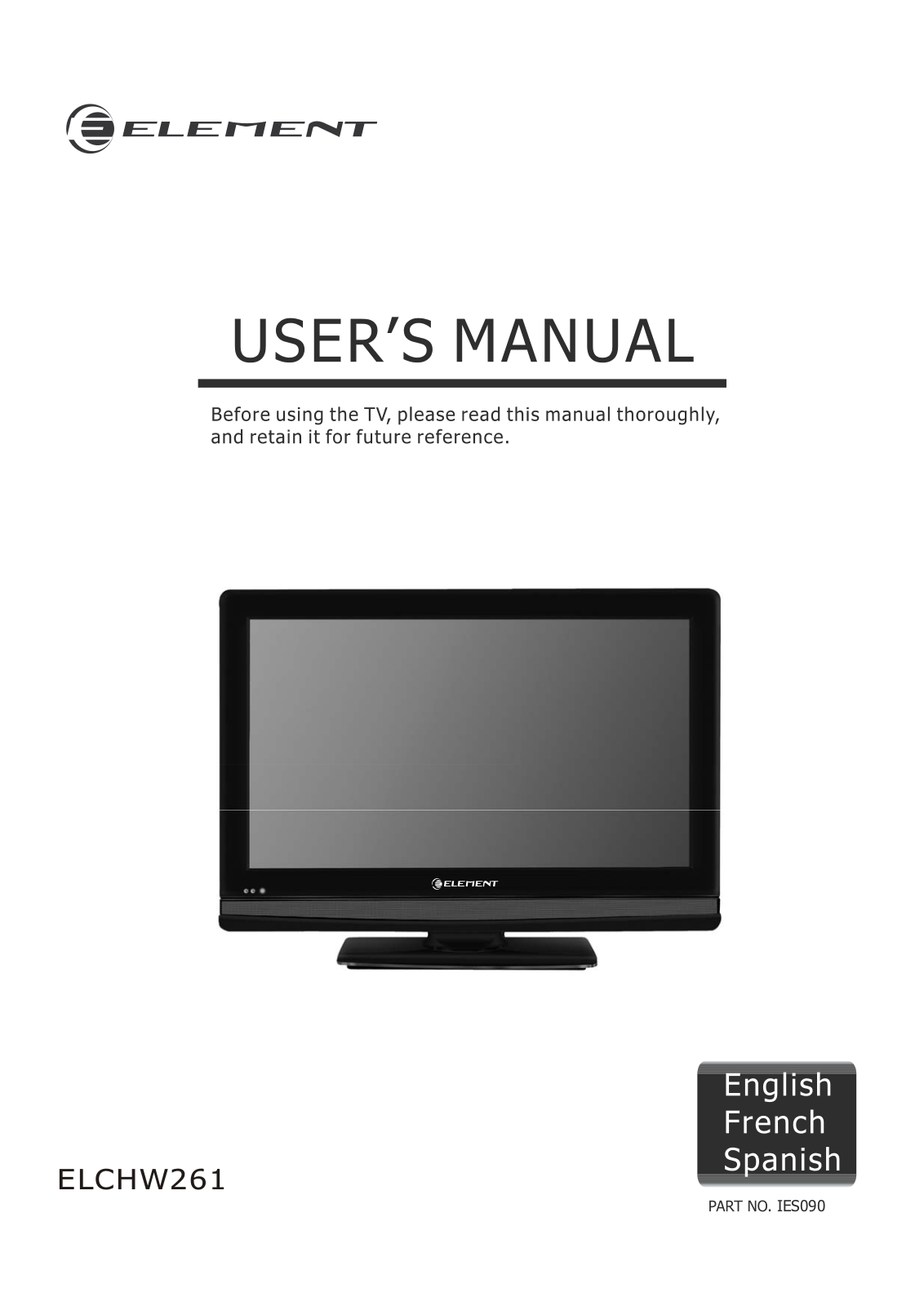 Element ELCHW261 User Manual