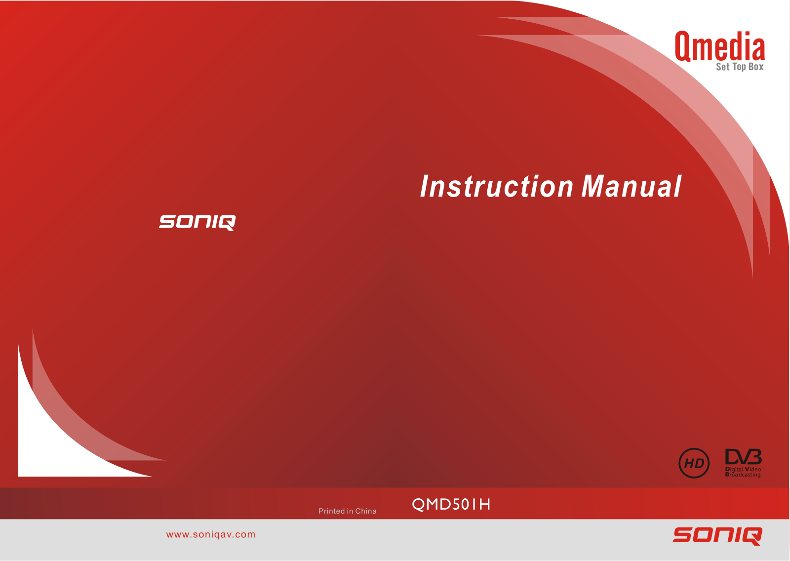 SONIQ QMD501H Instruction Manual