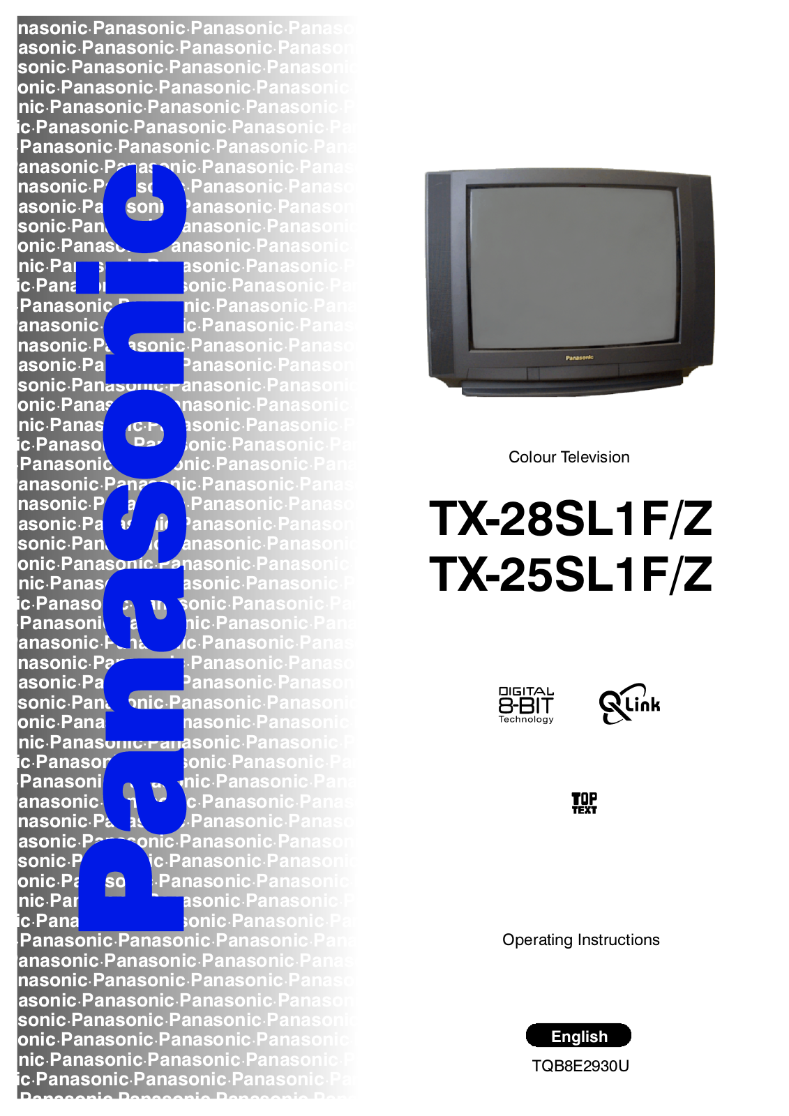 Panasonic TX-28SL1FZ, TX-25SL1FZ User Manual