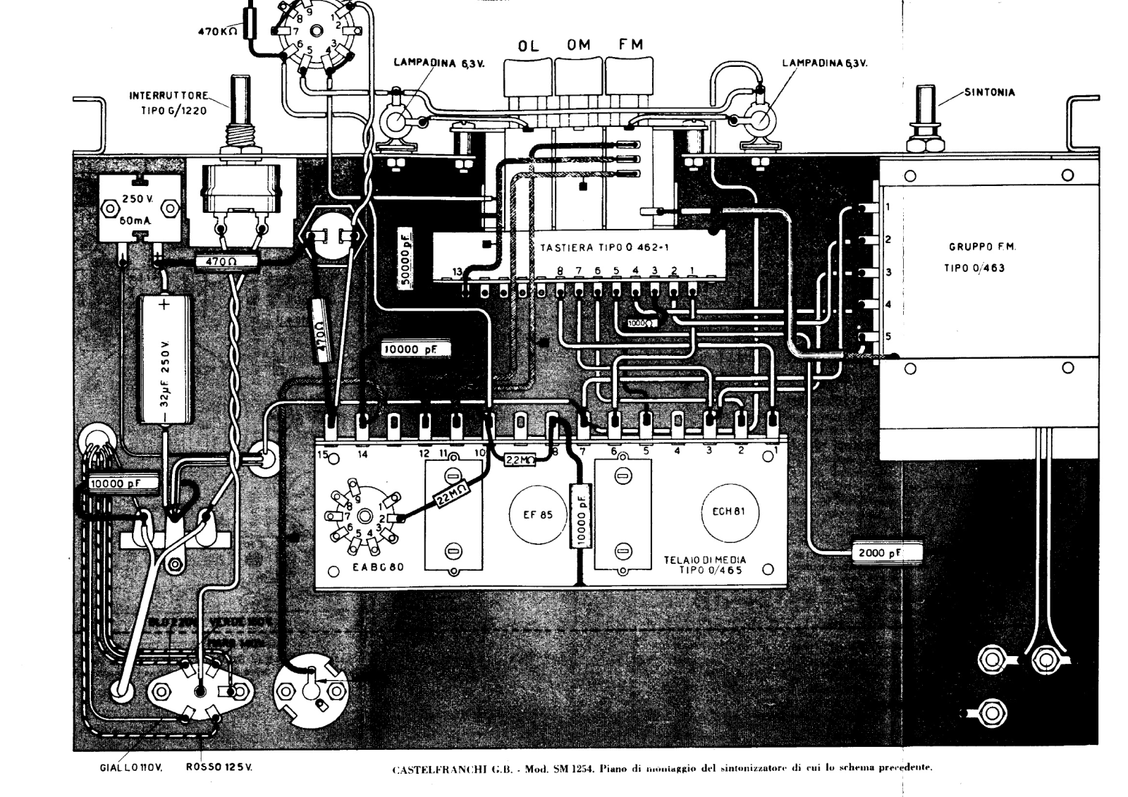 GBC sm1254 schematic