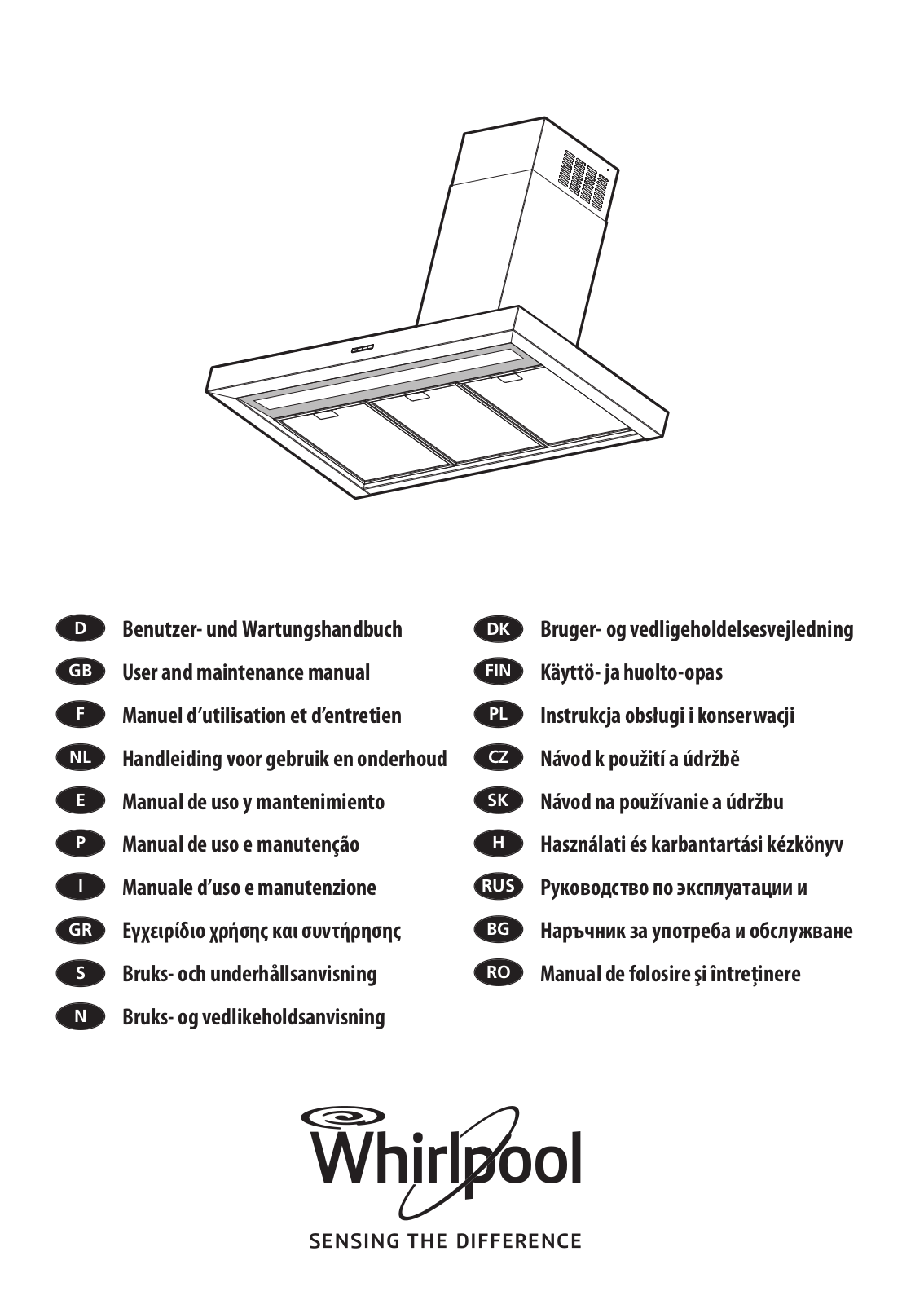 Whirlpool AKR 471 IX User Manual