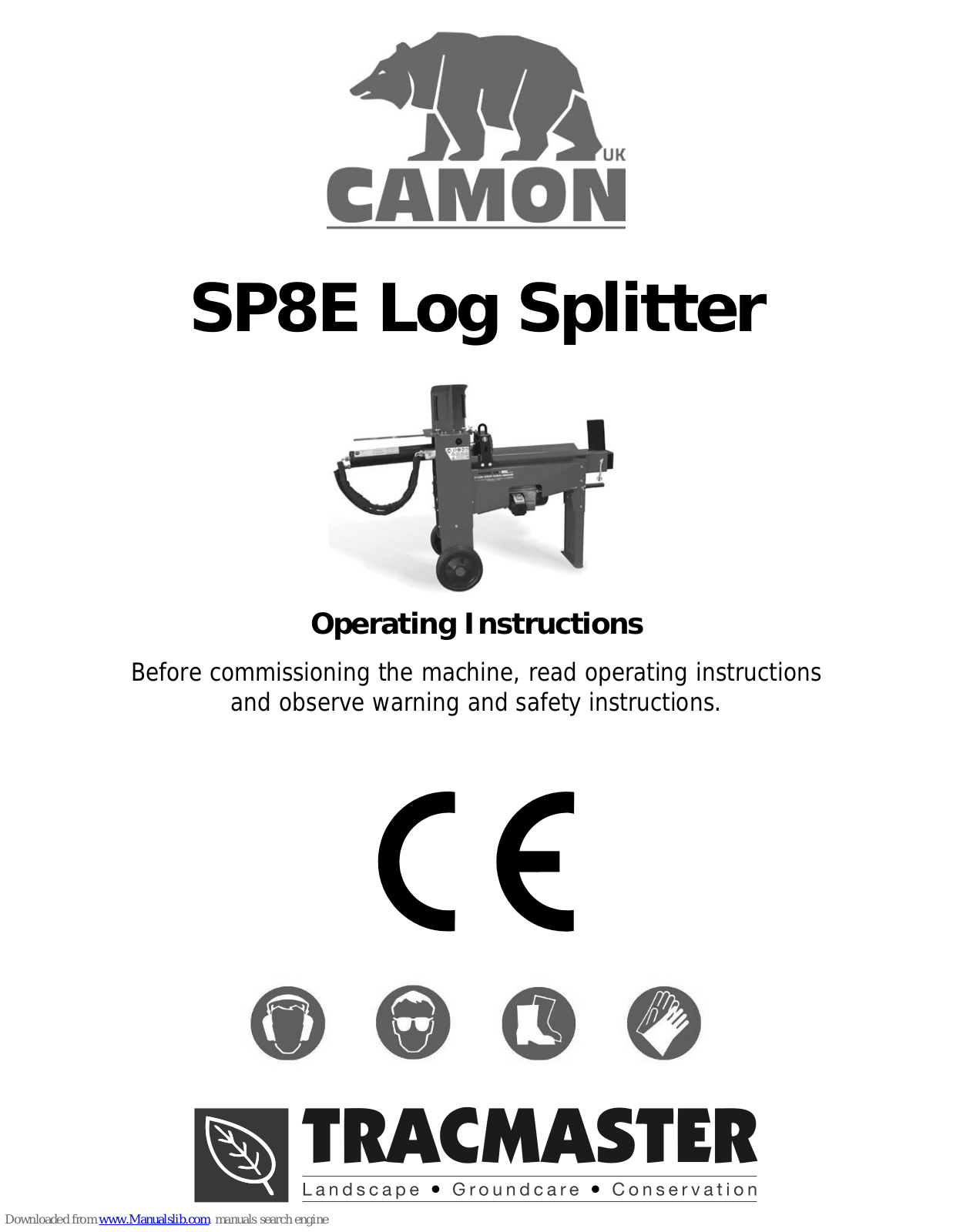 Tracmaster SP8E Operating Instructions Manual - ManualMachine.com