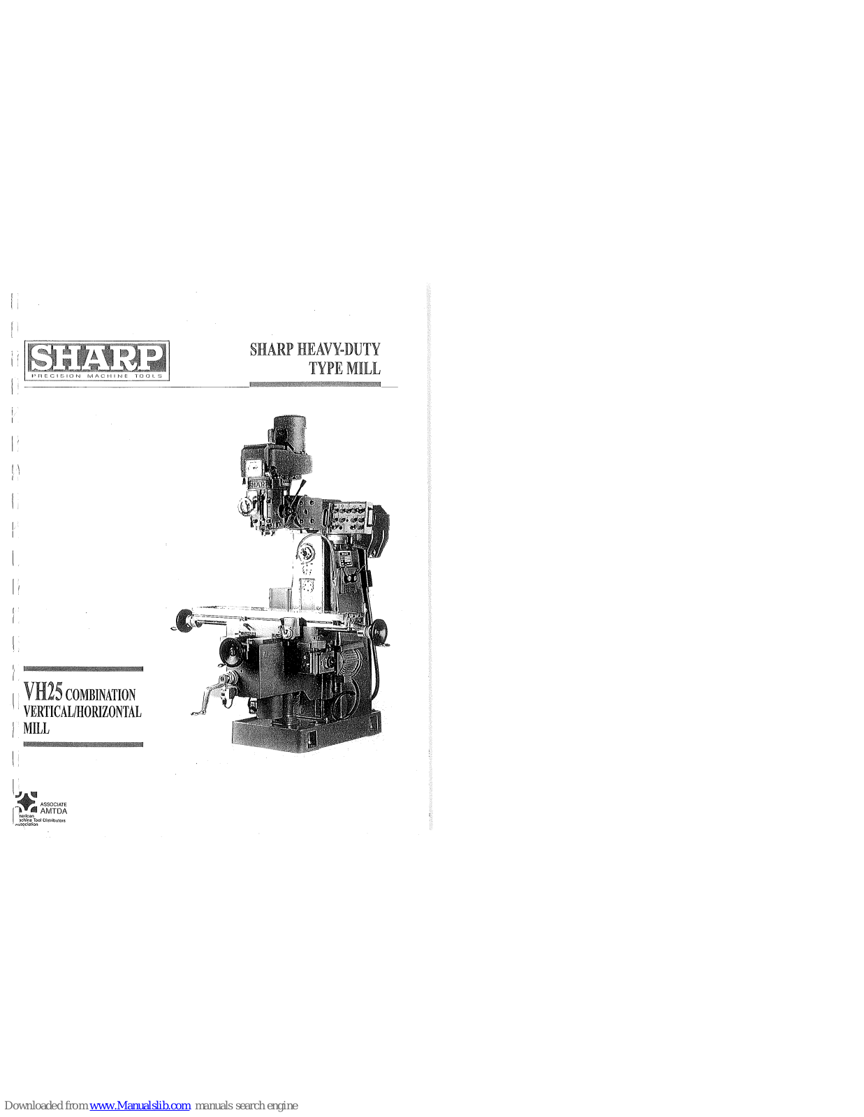 Sharp VH25 Owner's Manual - ManualMachine.com