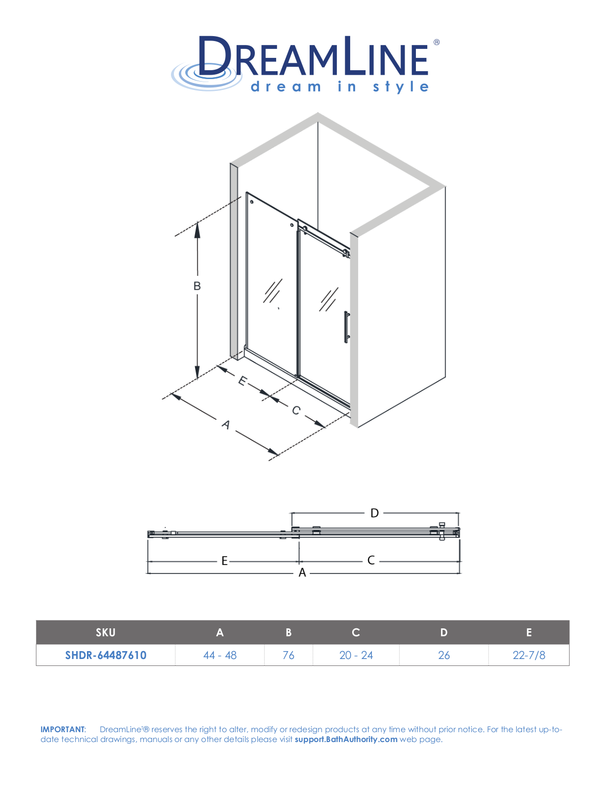 DreamLine DLN4051 Specifications - ManualMachine.com