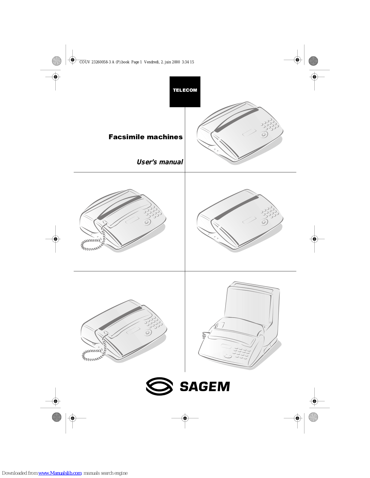 Sagem 2425, 2410, 2355, 2350, 2330 User Manual