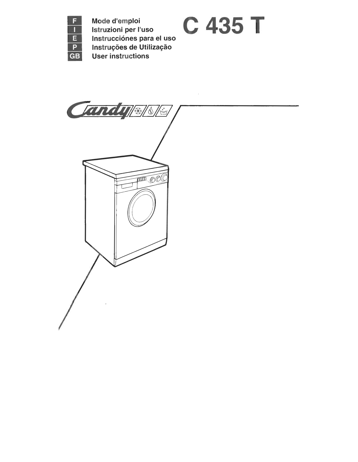 Candy C 435 T User Manual