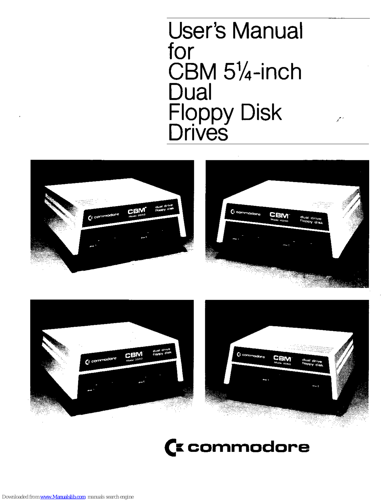 Commodore CBM User Manual