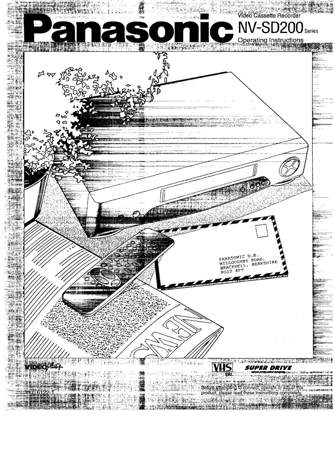 Panasonic NV-SD200 User Manual