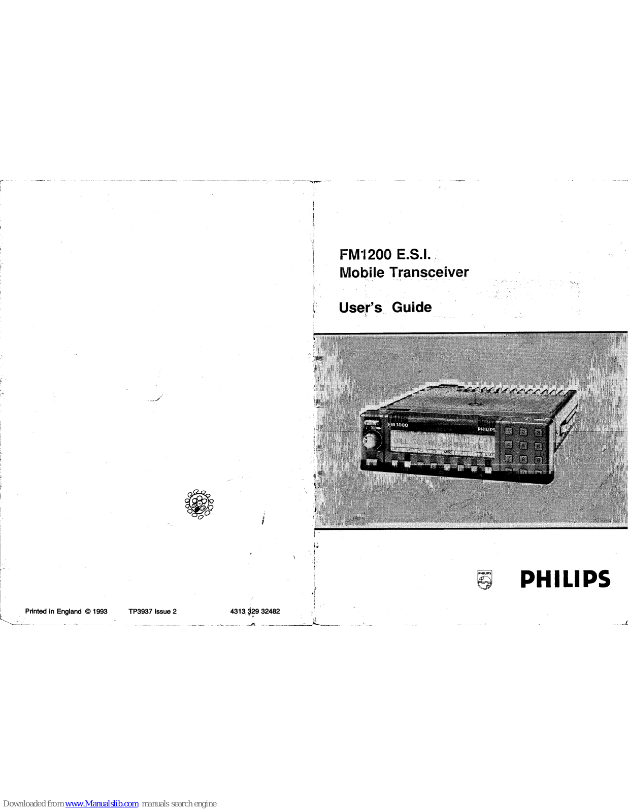 Philips FM1200 E.S.I. User Manual - ManualMachine.com