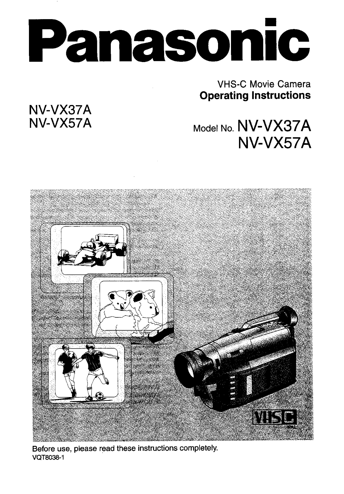 Panasonic NV-VX57A User Manual