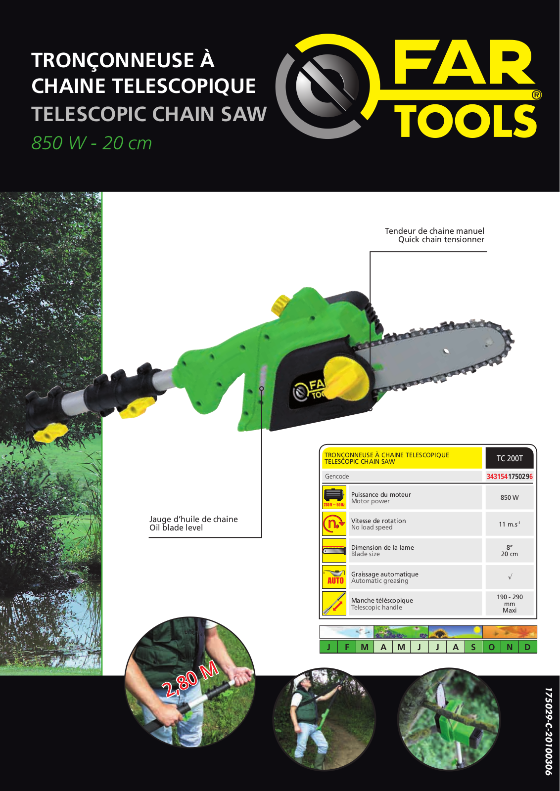 FARTOOLS TC200T User Manual