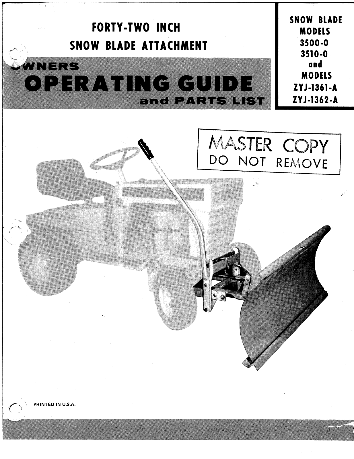 montgomery ward ZYJ1362A owners Manual