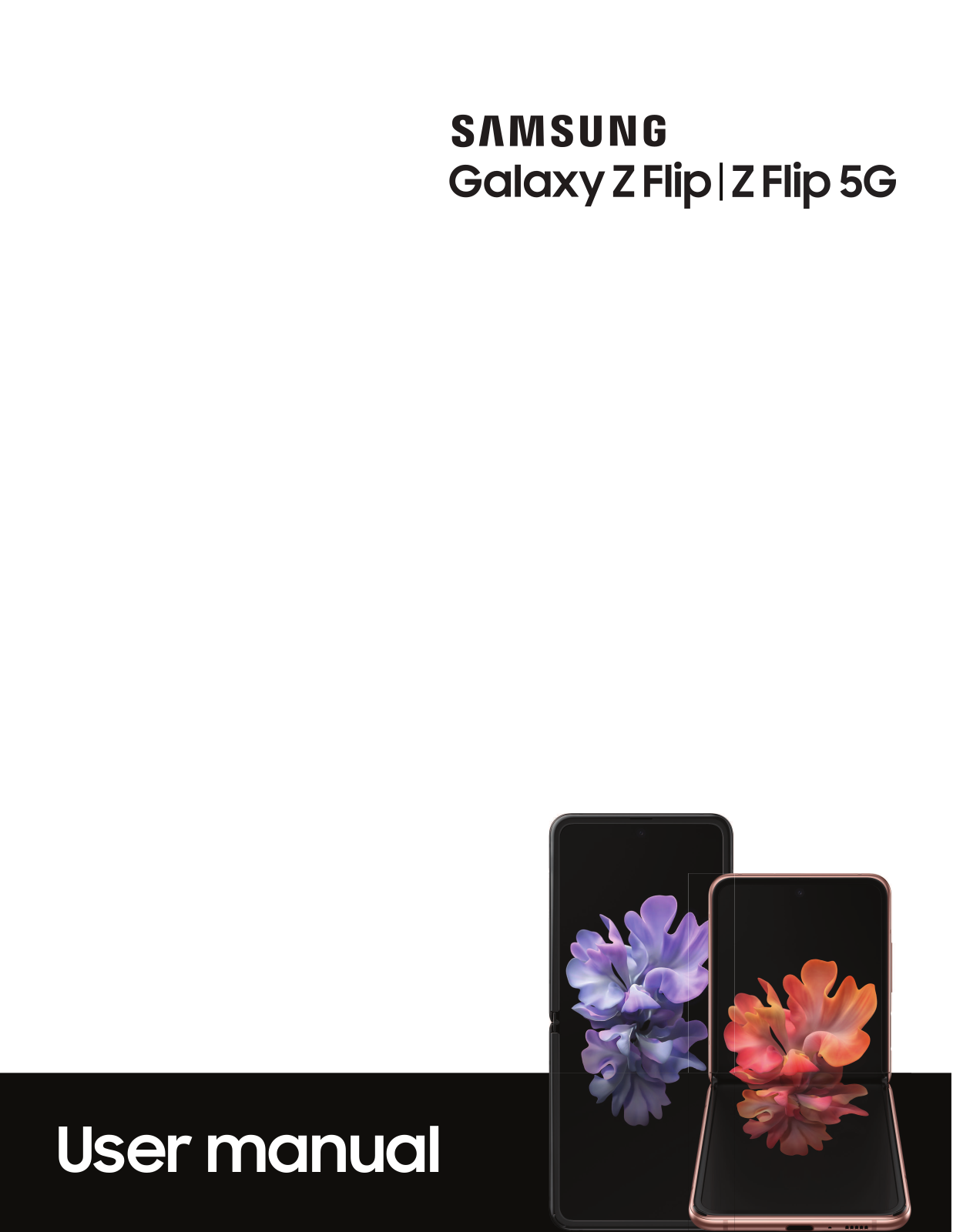 Samsung Z Flip, Z Flip 5G User Manual