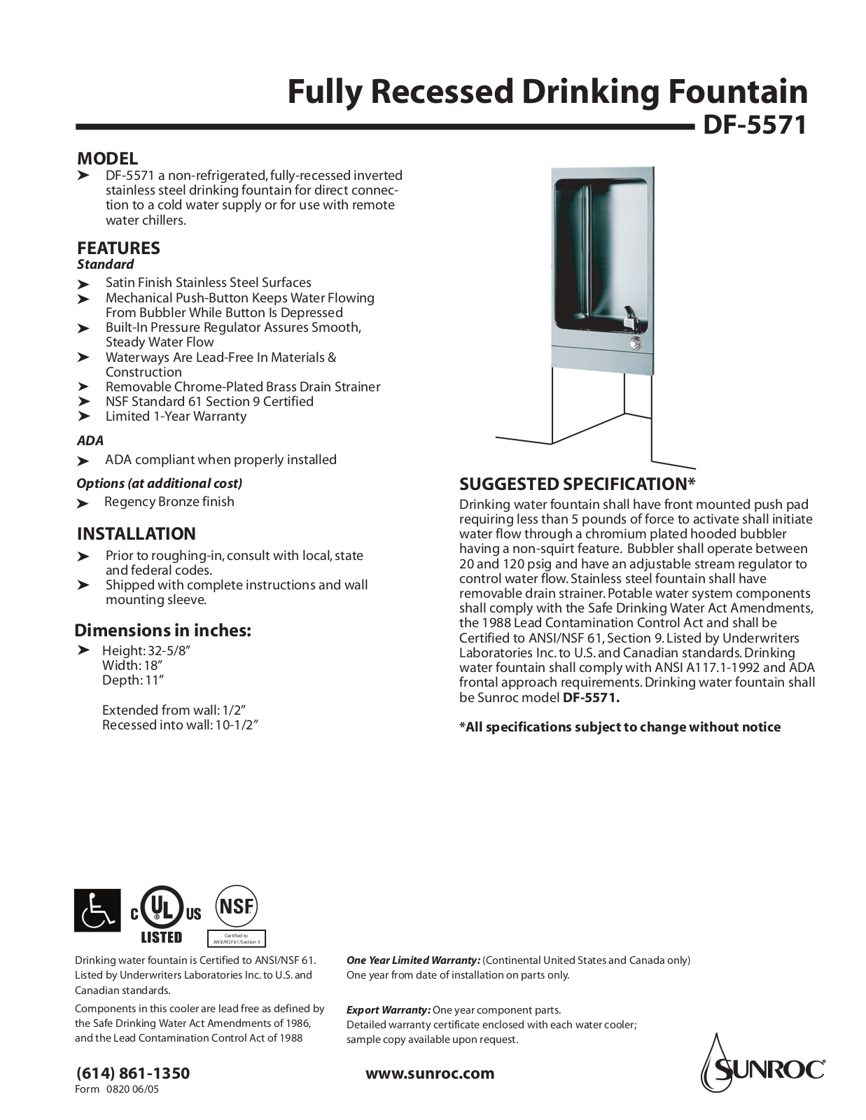 Oasis DF-5571 User Manual